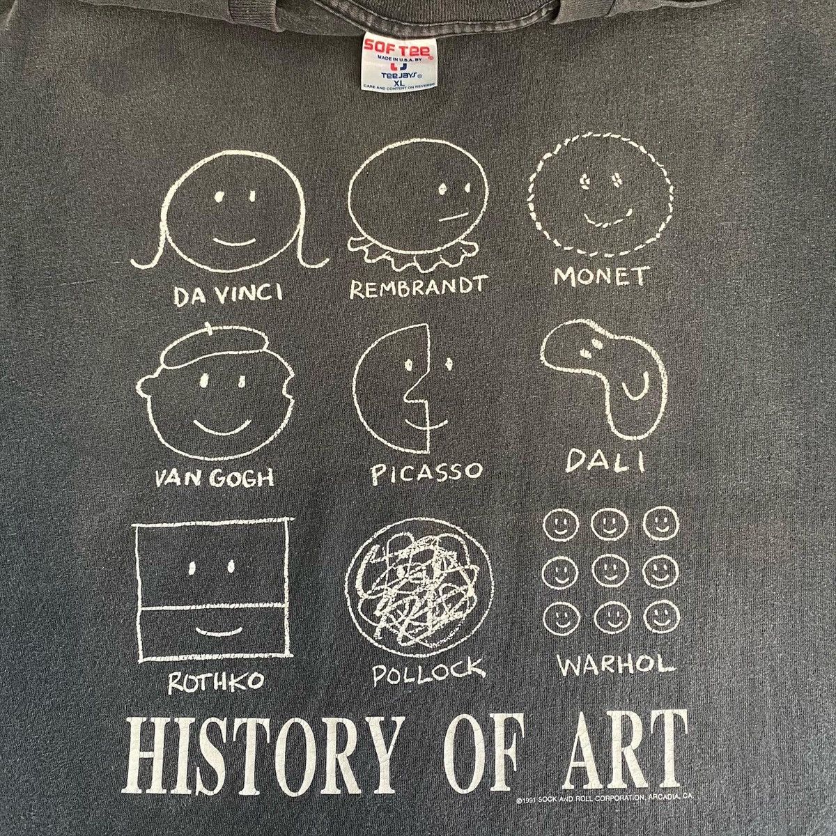 Vintage Vintage 1991 History Of Art - XL Size US XL / EU 56 / 4 - 1 Thumbnail