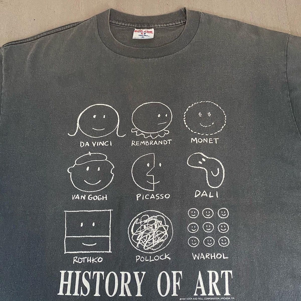 Vintage Vintage 1991 History Of Art - XL Size US XL / EU 56 / 4 - 2 Thumbnail