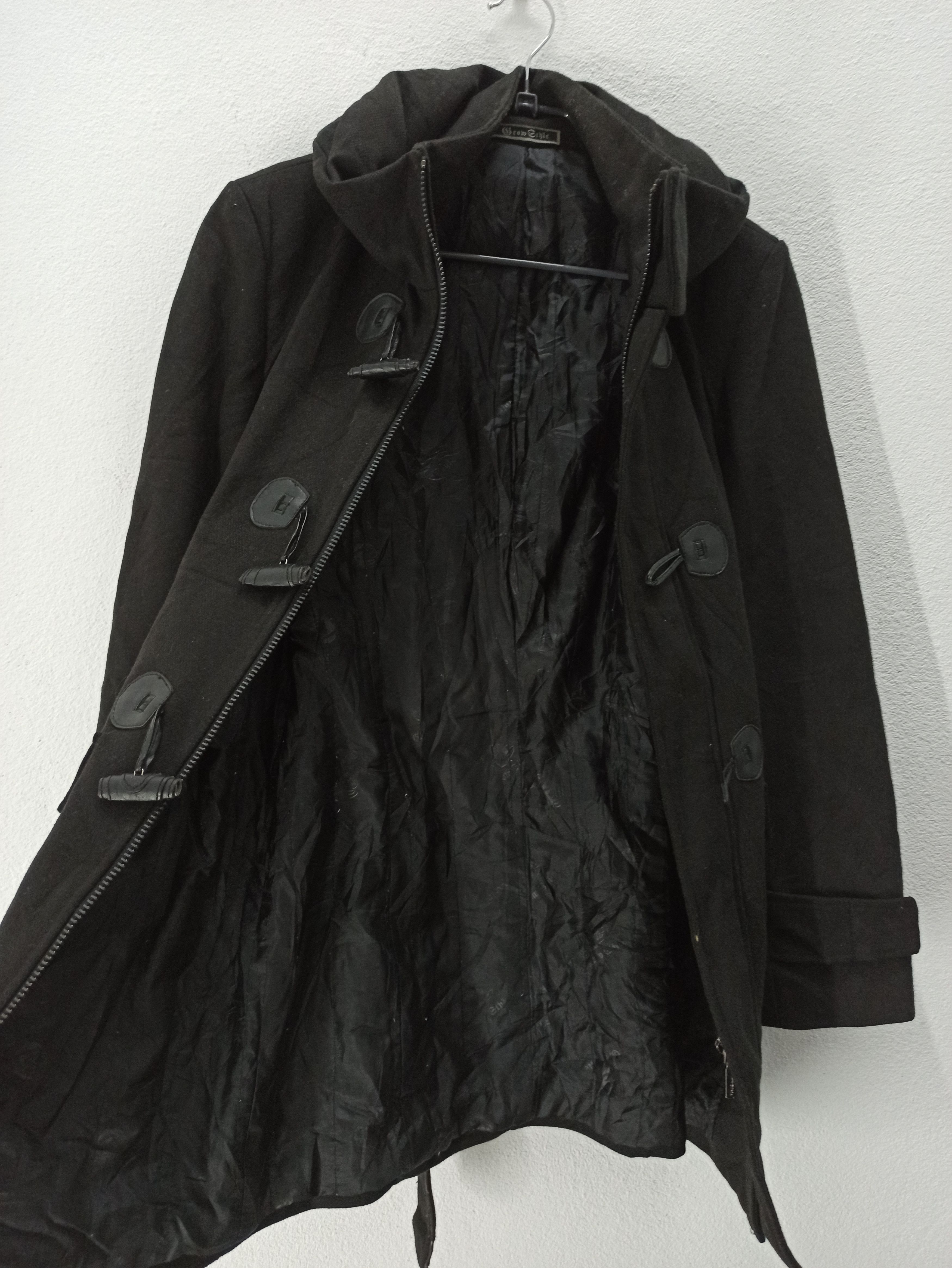 Japanese Brand Japan Gangster Gothic Style Belt Coat By Crow Style Size US M / EU 48-50 / 2 - 5 Thumbnail