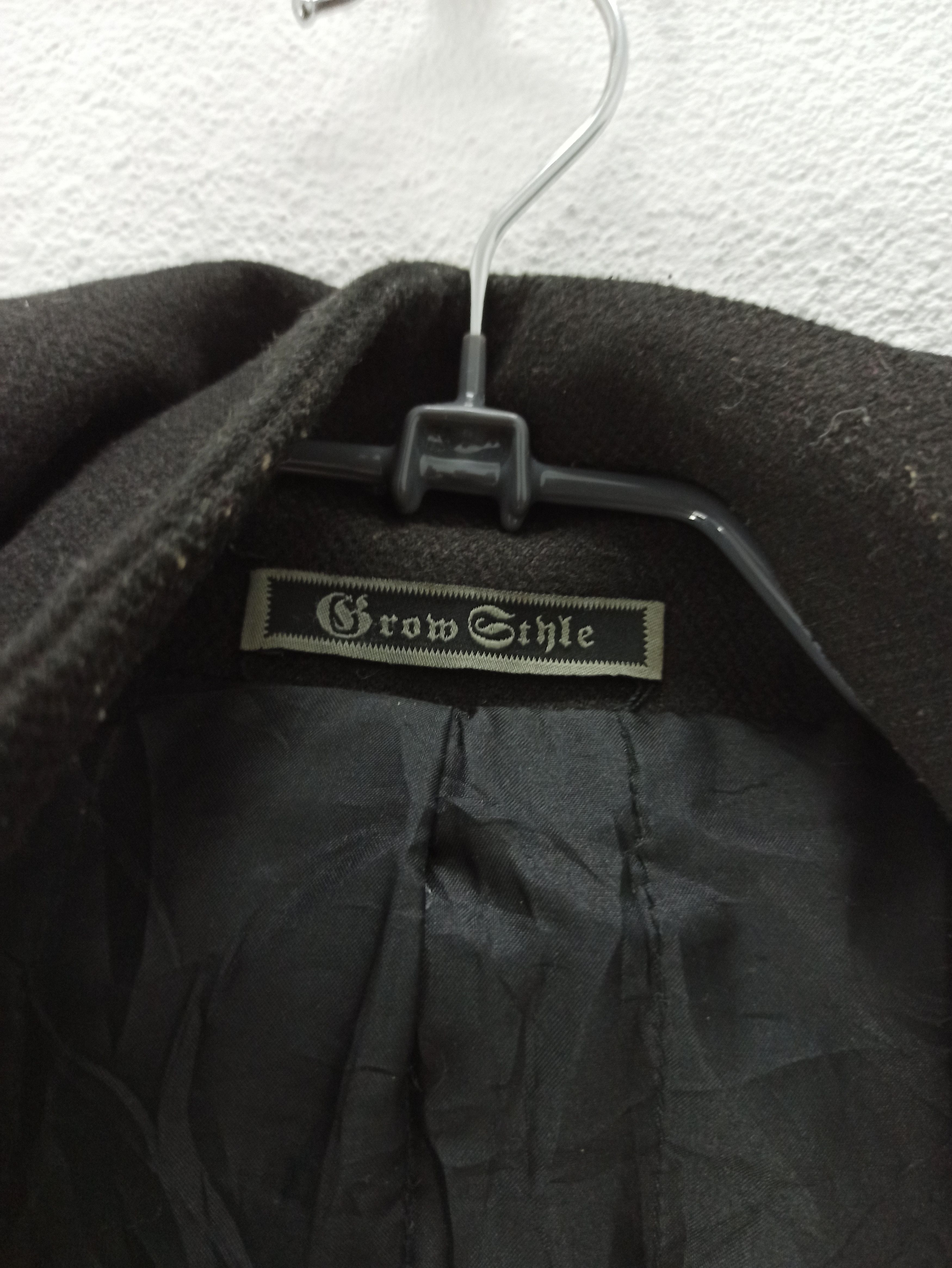 Japanese Brand Japan Gangster Gothic Style Belt Coat By Crow Style Size US M / EU 48-50 / 2 - 14 Thumbnail
