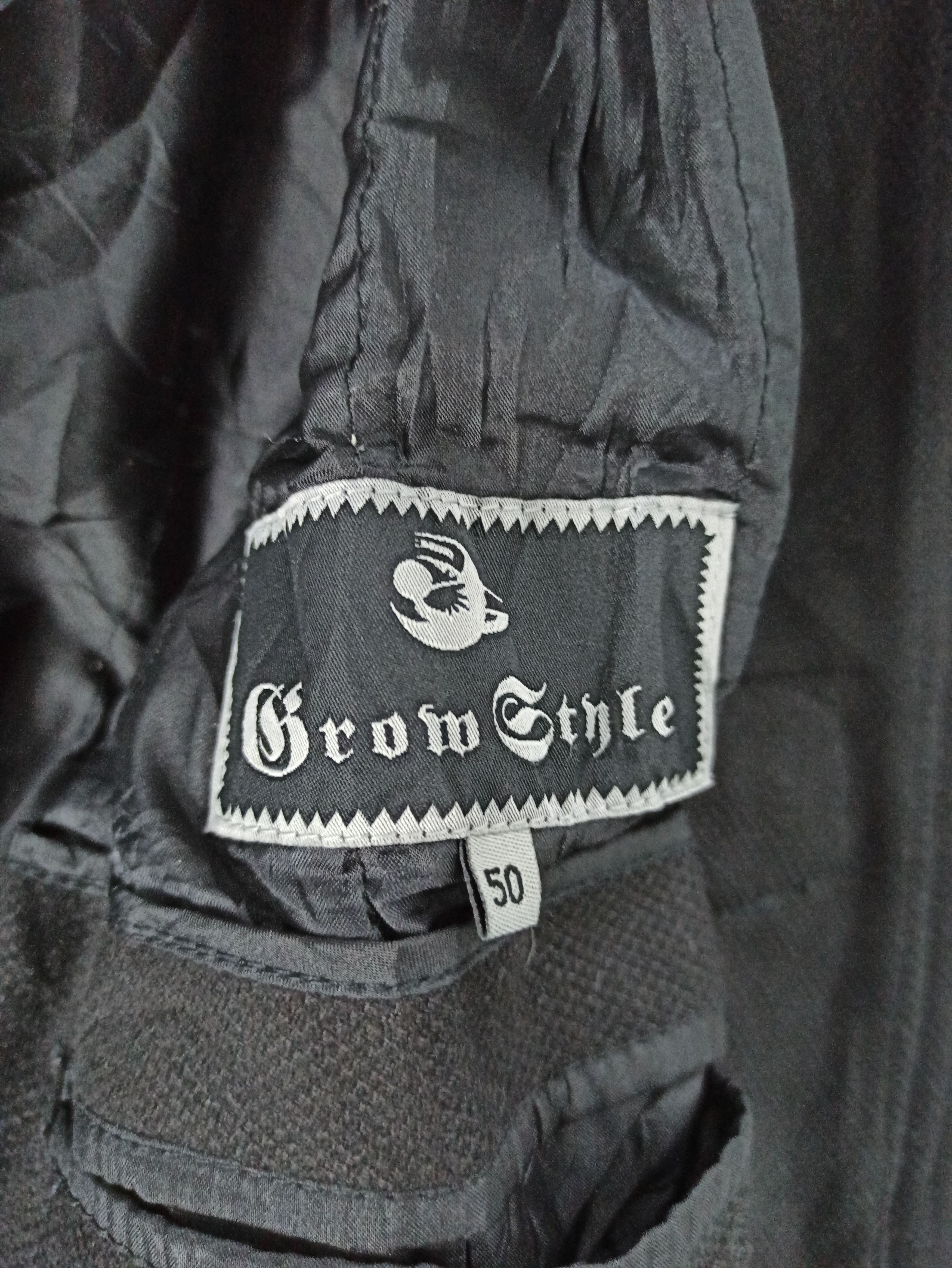 Japanese Brand Japan Gangster Gothic Style Belt Coat By Crow Style Size US M / EU 48-50 / 2 - 13 Thumbnail