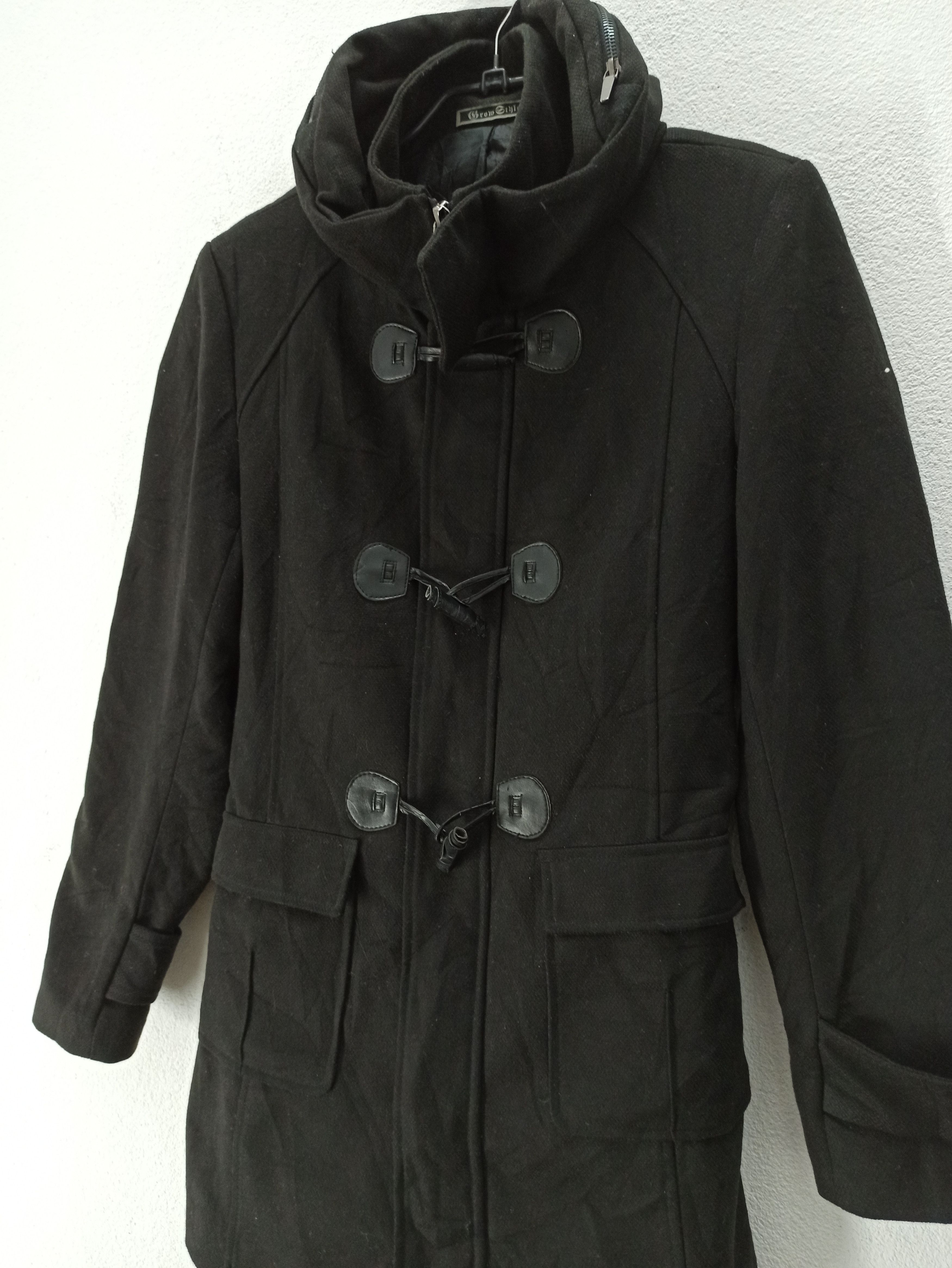 Japanese Brand Japan Gangster Gothic Style Belt Coat By Crow Style Size US M / EU 48-50 / 2 - 3 Thumbnail