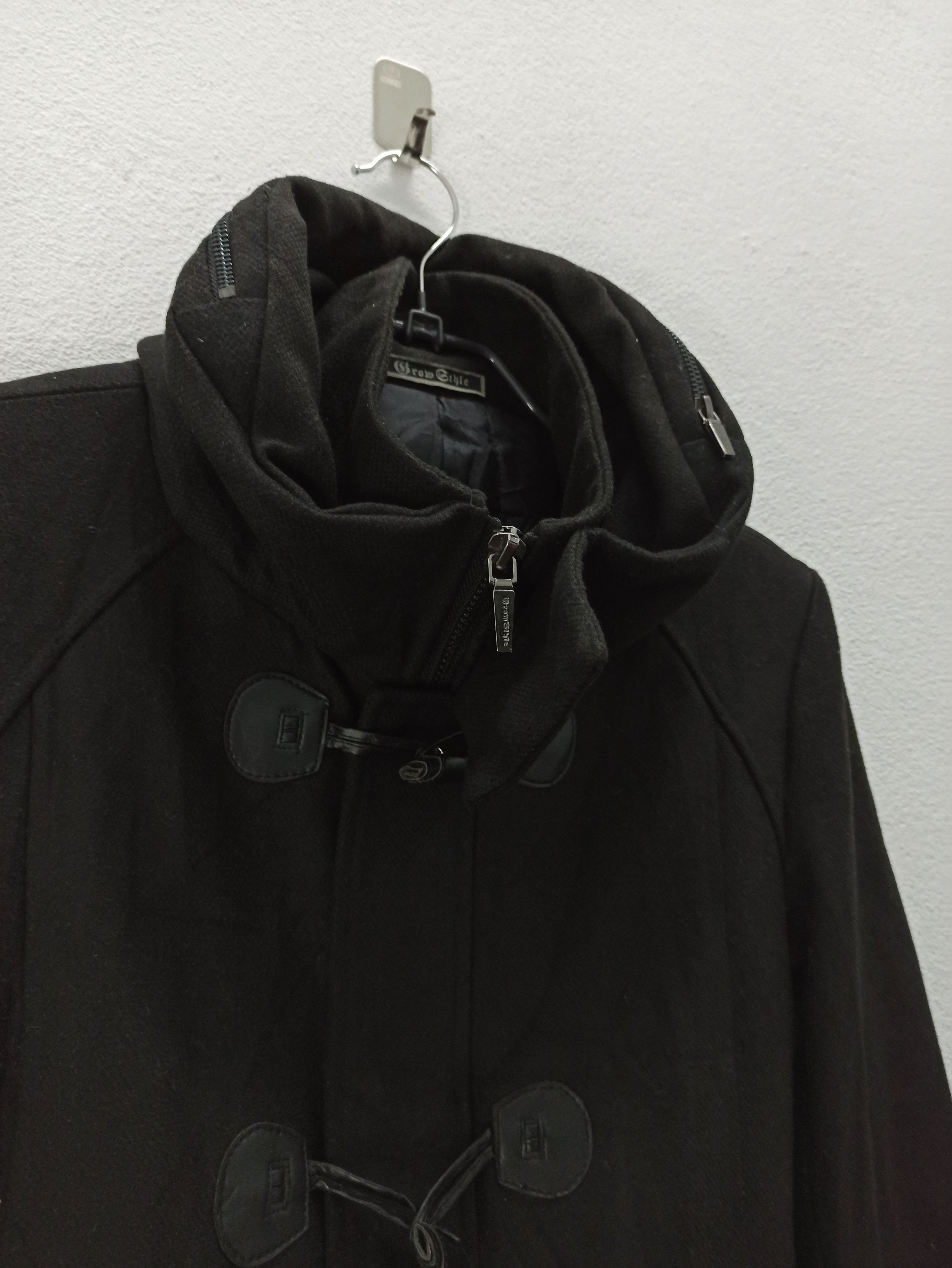 Japanese Brand Japan Gangster Gothic Style Belt Coat By Crow Style Size US M / EU 48-50 / 2 - 7 Thumbnail