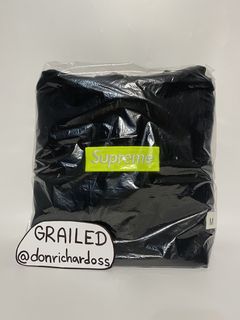 Supreme black lime hot sale box logo