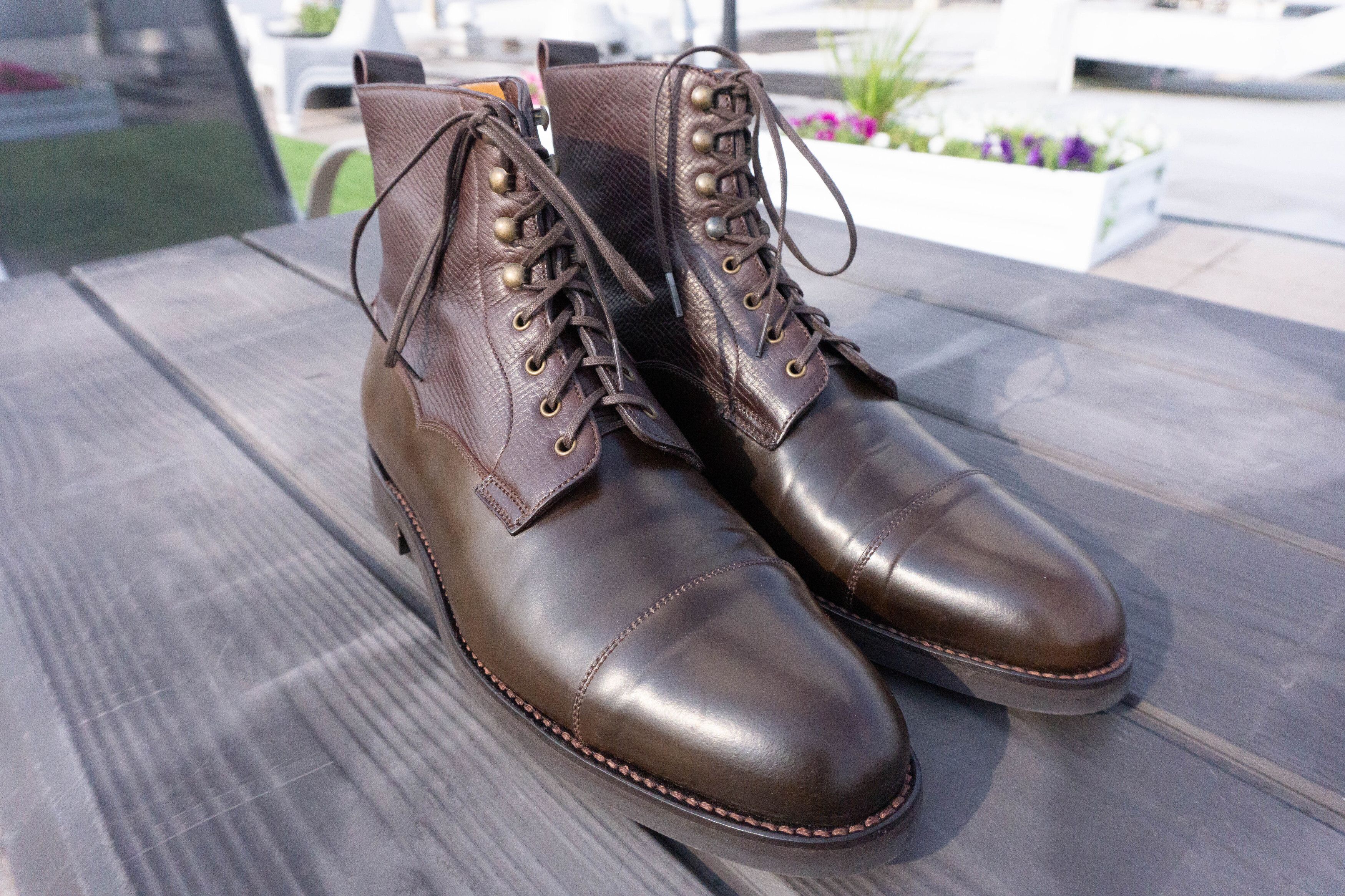 Other Löf & Tung Shell Cordovan Kingsley ll Boot Size US 7.5 / EU 40-41 - 1 Preview