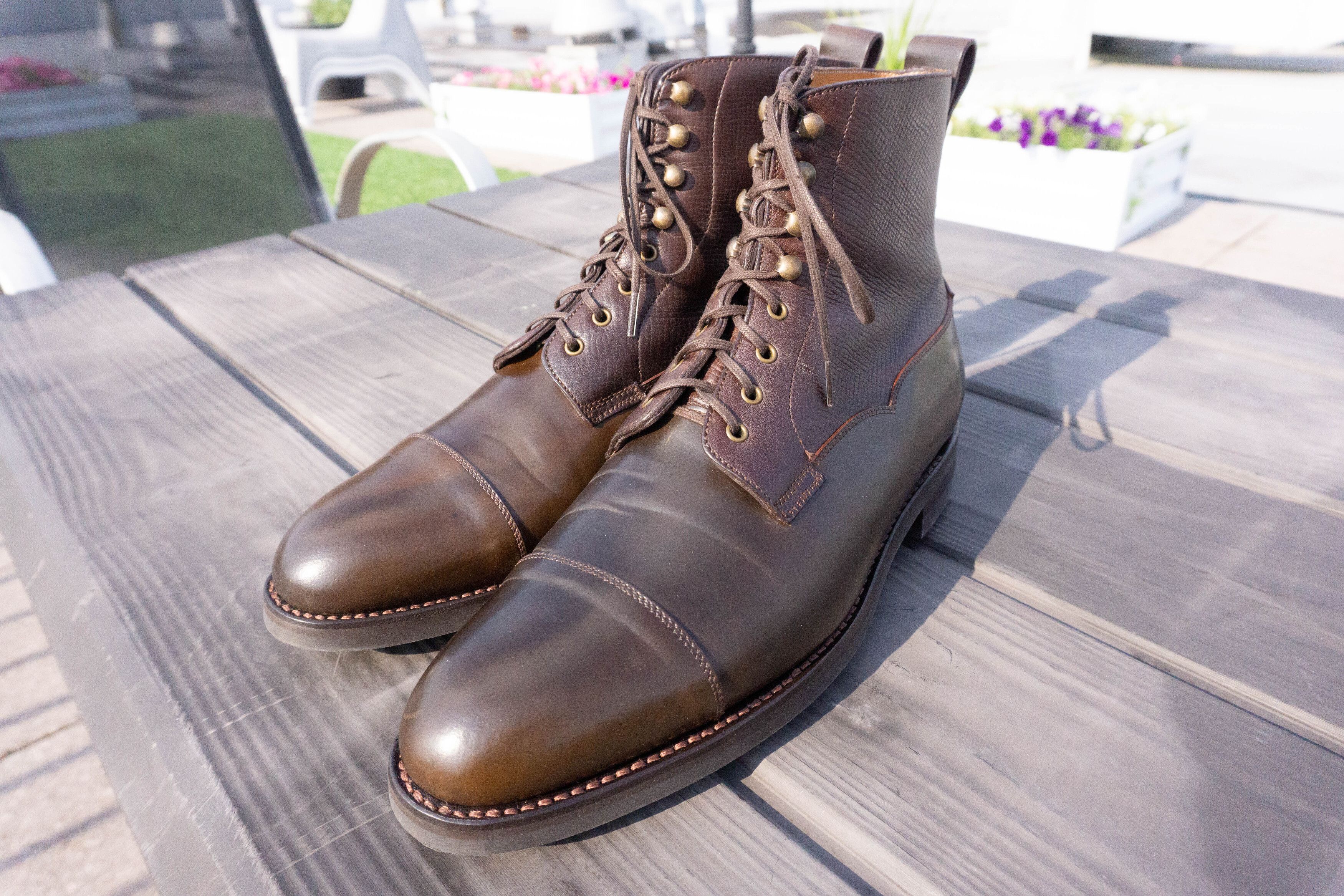 Other Löf & Tung Shell Cordovan Kingsley ll Boot Size US 7.5 / EU 40-41 - 2 Preview