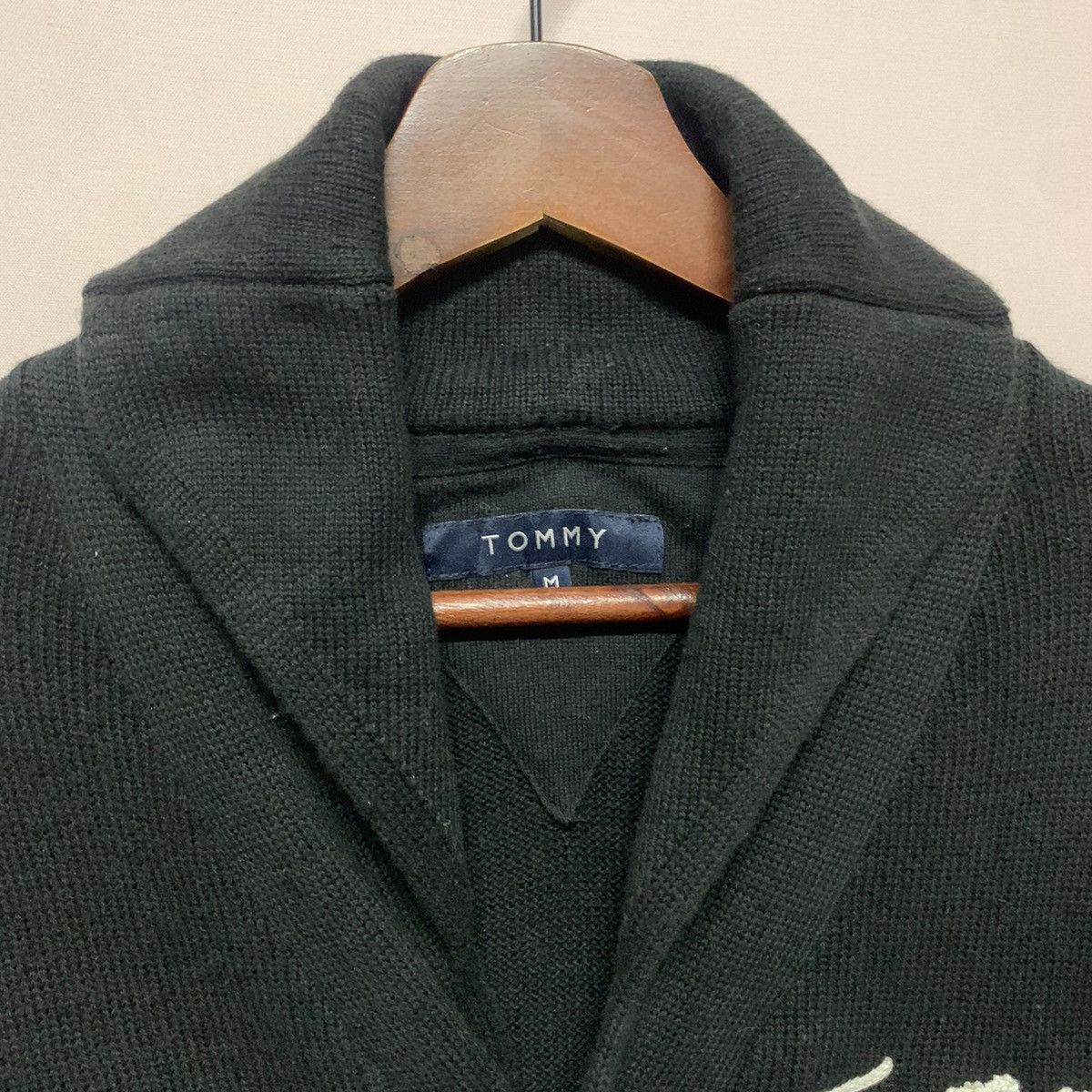 Tommy Hilfiger × Vintage Tommy Hilfinger Cardigan Spell Out Jacket Nice Design Size US M / EU 48-50 / 2 - 9 Thumbnail