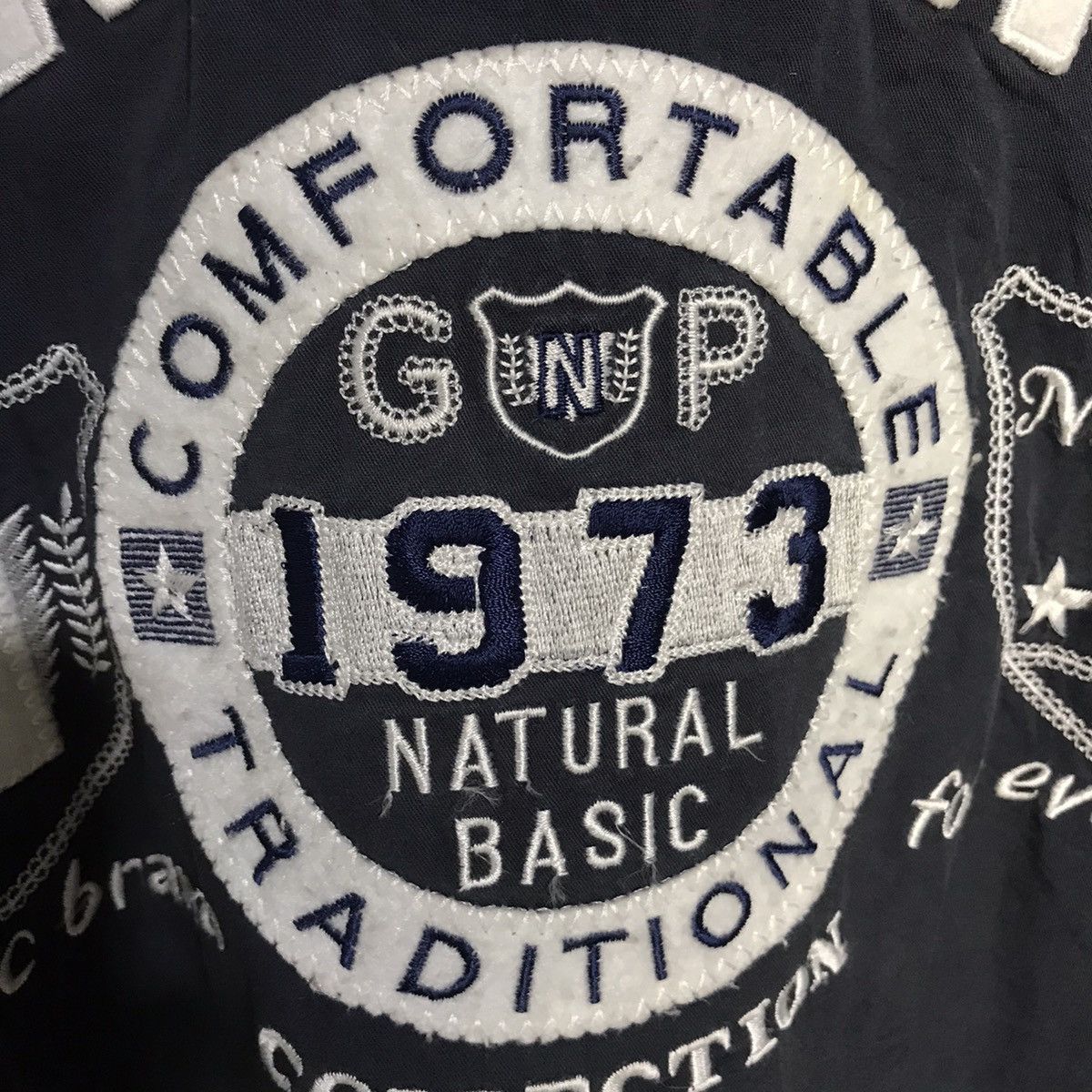 Japanese Brand Naf naf club big embroid spell hoodie jacket Size US L / EU 52-54 / 3 - 3 Thumbnail