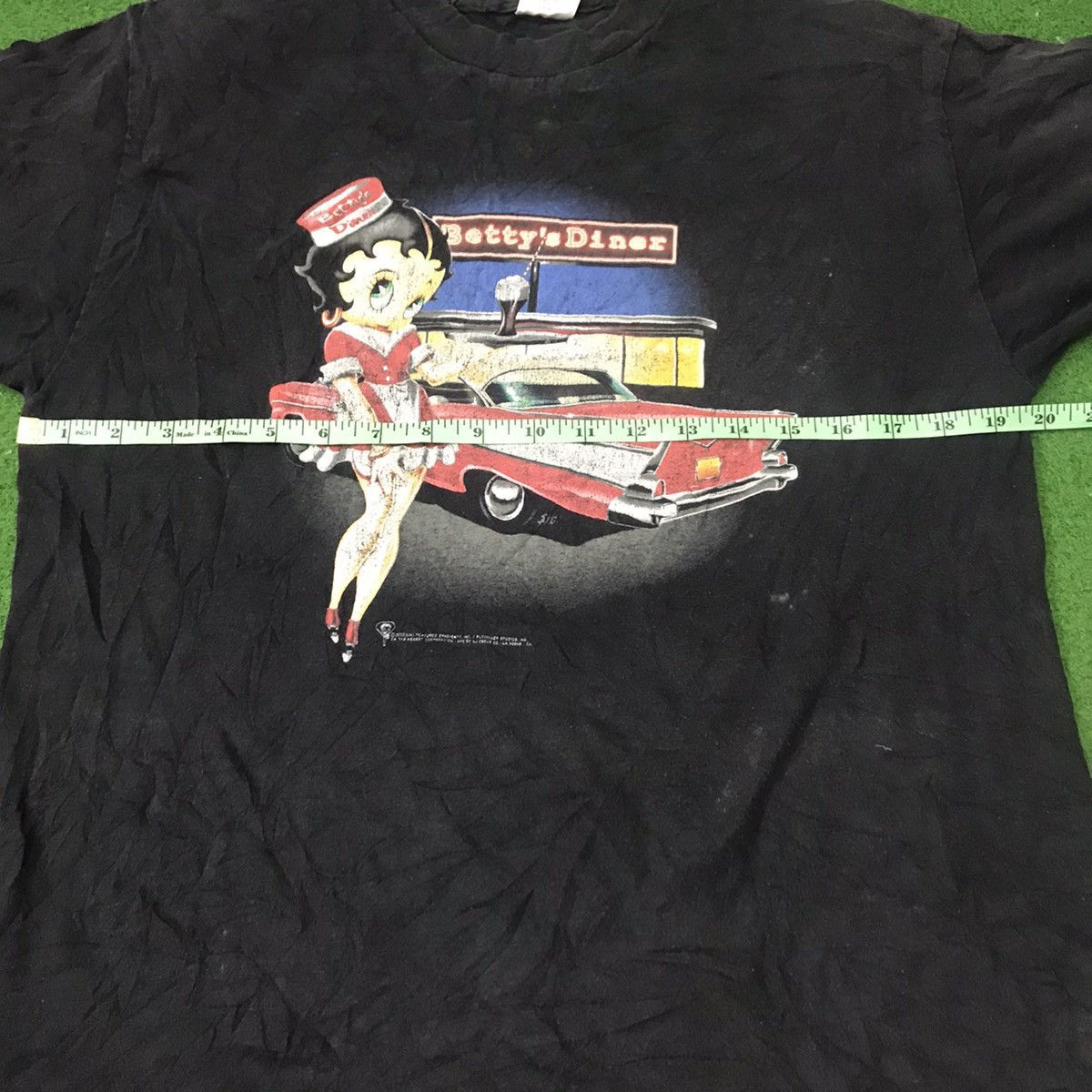 Vintage Vintage Betty Boop Betty’s Diner T Shirt Size US M / EU 48-50 / 2 - 9 Thumbnail