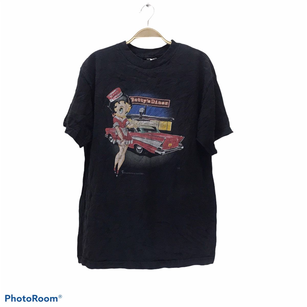 Vintage Vintage Betty Boop Betty’s Diner T Shirt Size US M / EU 48-50 / 2 - 1 Thumbnail