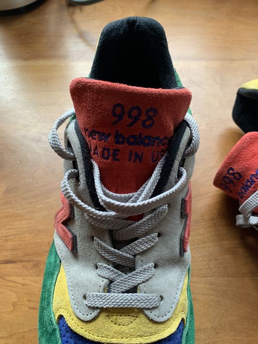 Todd snyder x new hot sale balance 998 color spectrum