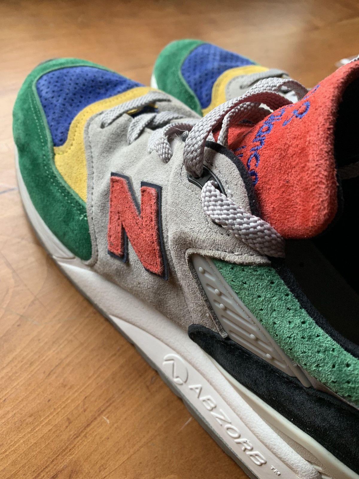 New balance 998 outlet todd snyder color spectrum