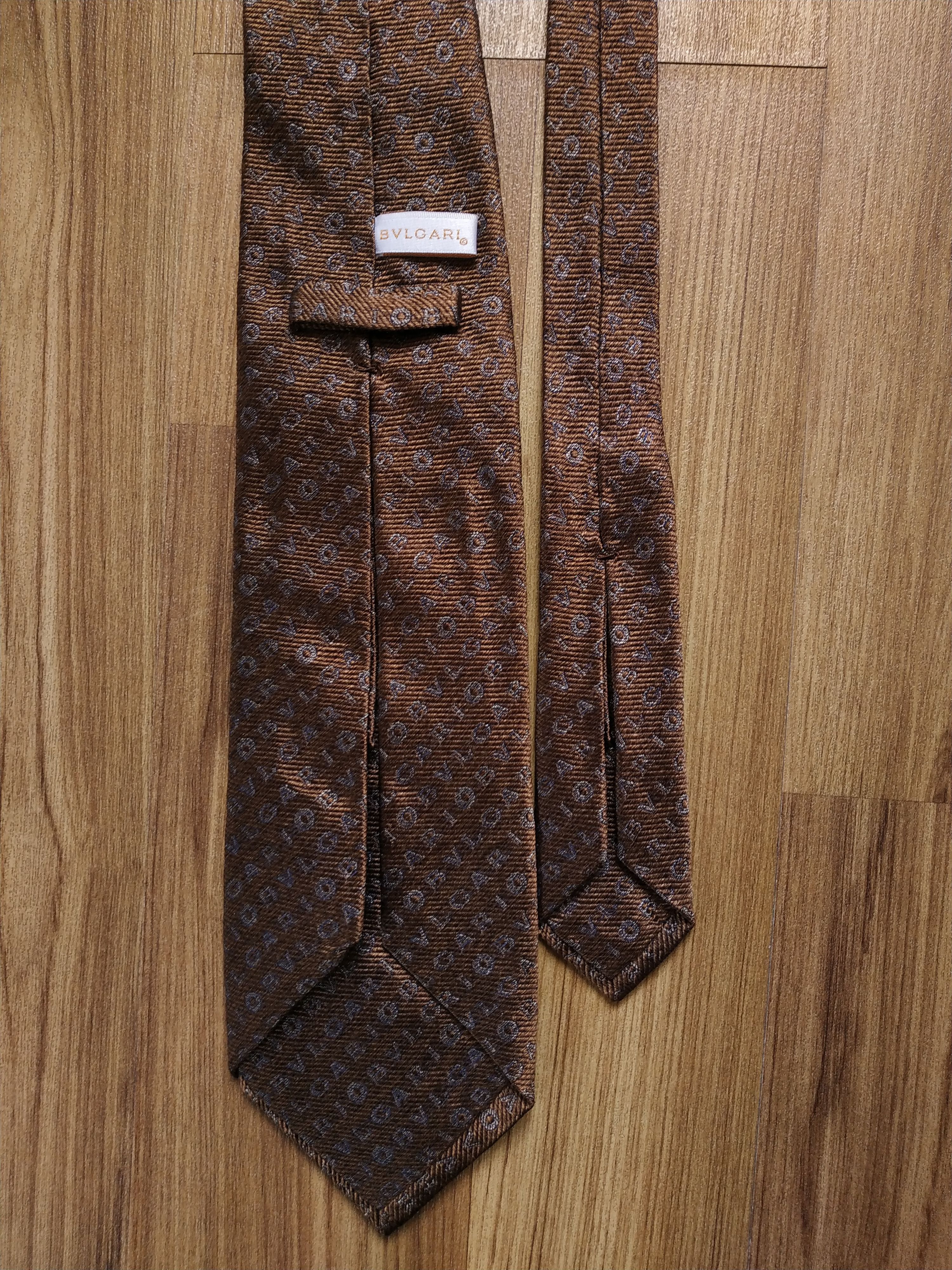 Bvlgari Bvlgari Silk Tie like Gianni Versace Size ONE SIZE - 1 Thumbnail