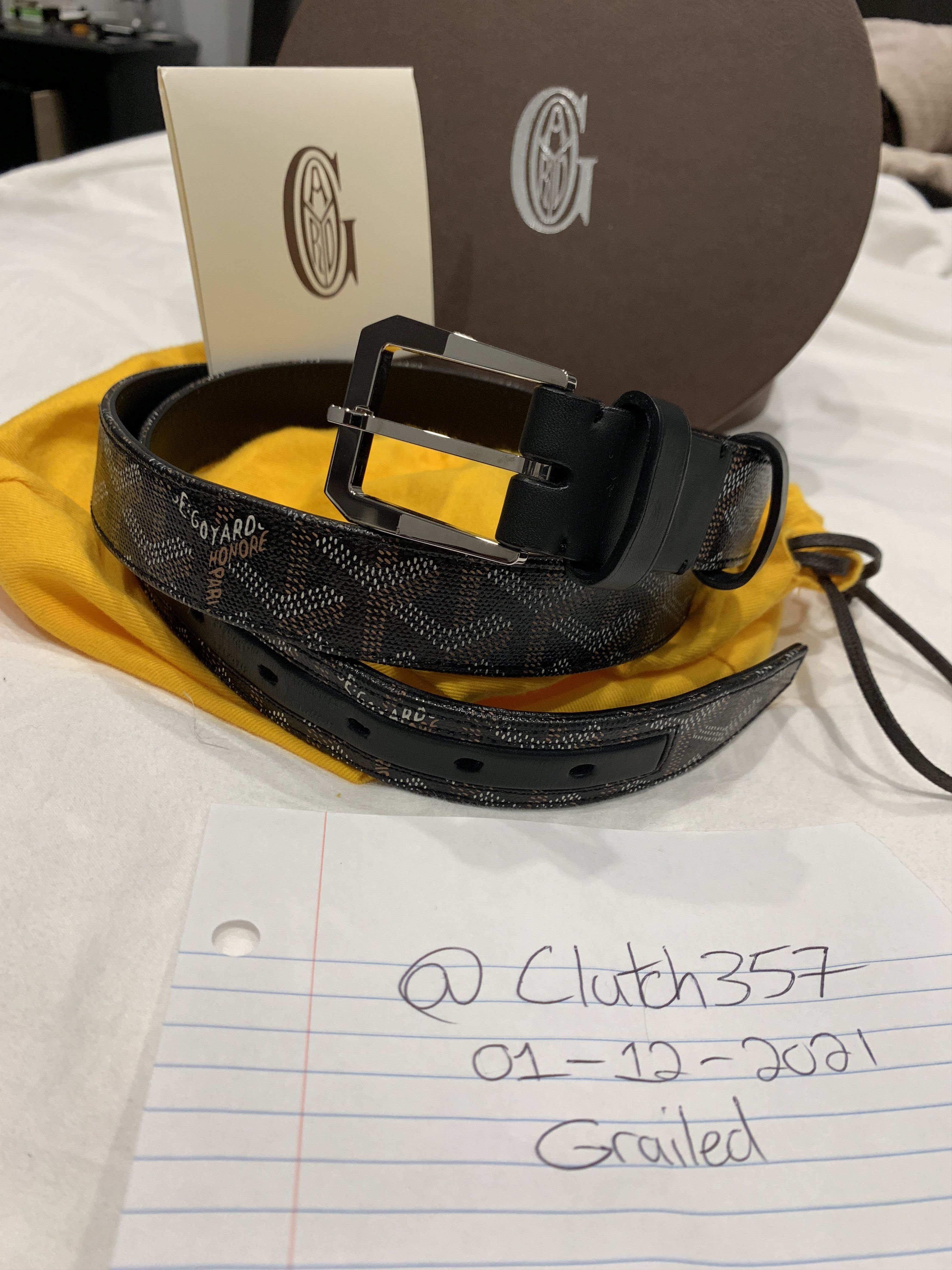 Used Goyard Belt - 3 For Sale on 1stDibs  goyard mens belt price, goyard  belt price, goyard belt for sale