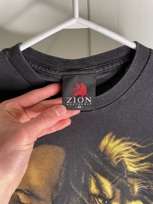 Vintage Vintage 90s Zion Bob Marley tee shirt | Grailed