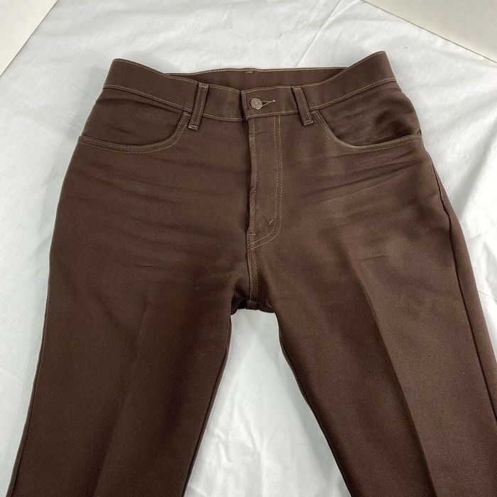 Brand New Vintage 1973 Levis Brown Corduroy Saddleman Boot Cut