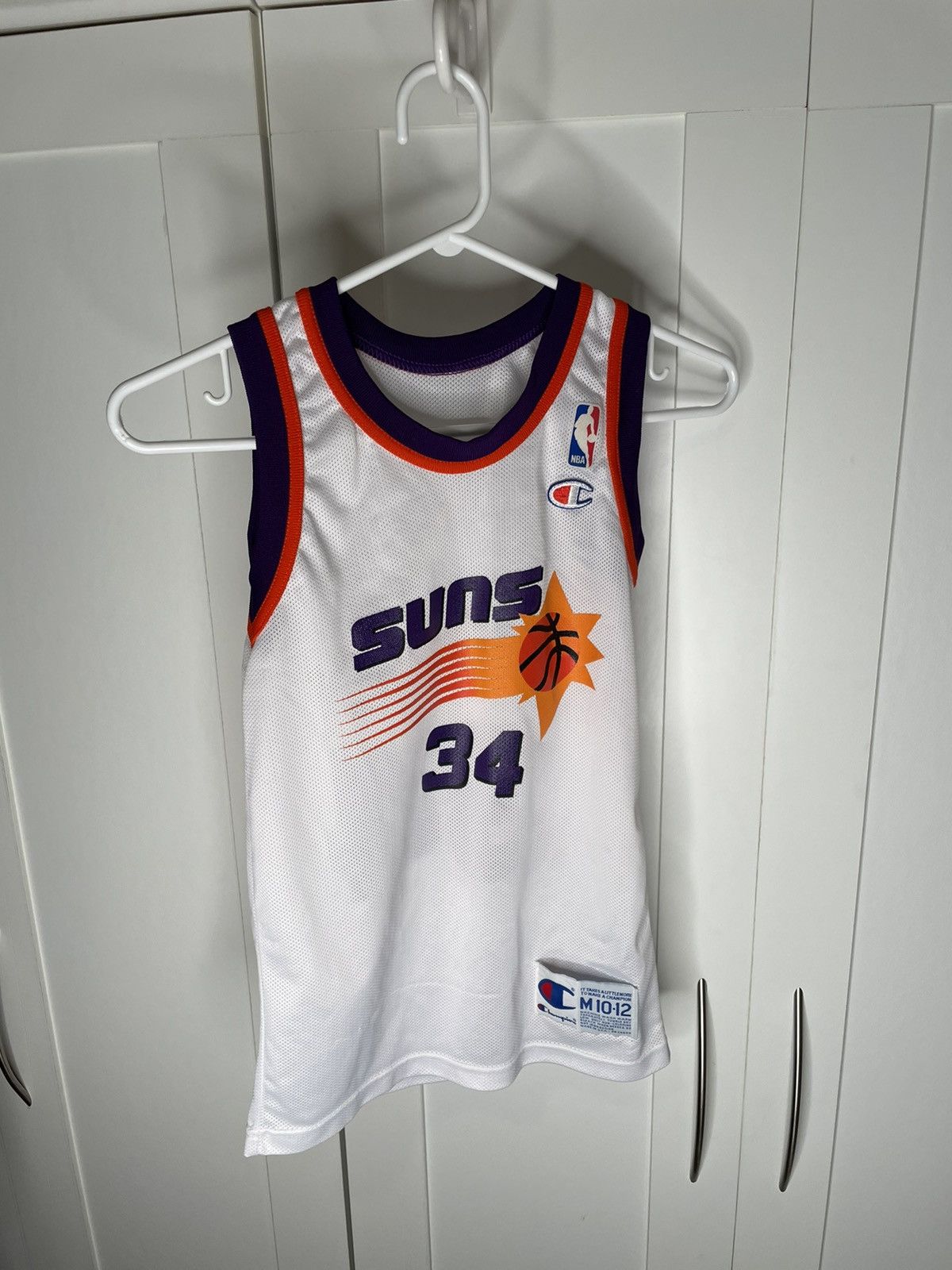 Vintage Phoenix Suns buy Charles Barkley Champion Jersey