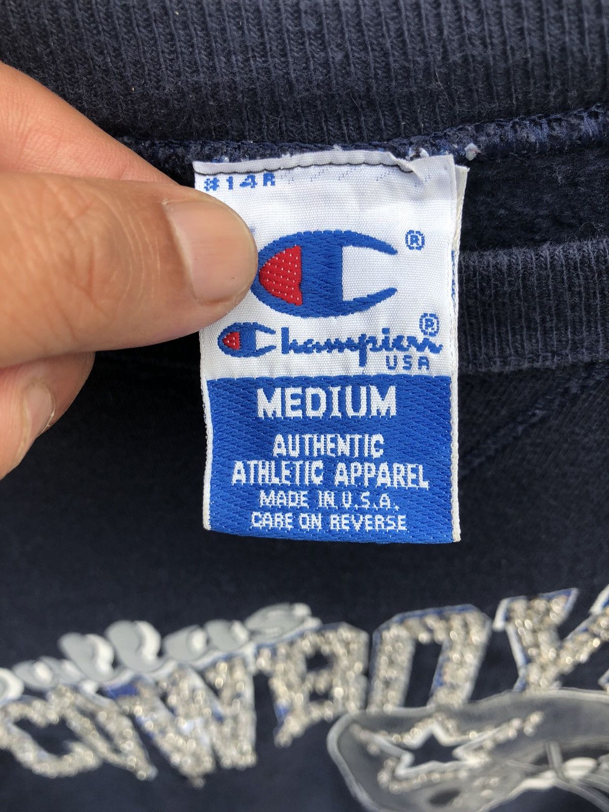Champion × NFL × Vintage Vintage 90s Champion NFL Dallas Cowboys Sweatshirt Size US M / EU 48-50 / 2 - 2 Thumbnail