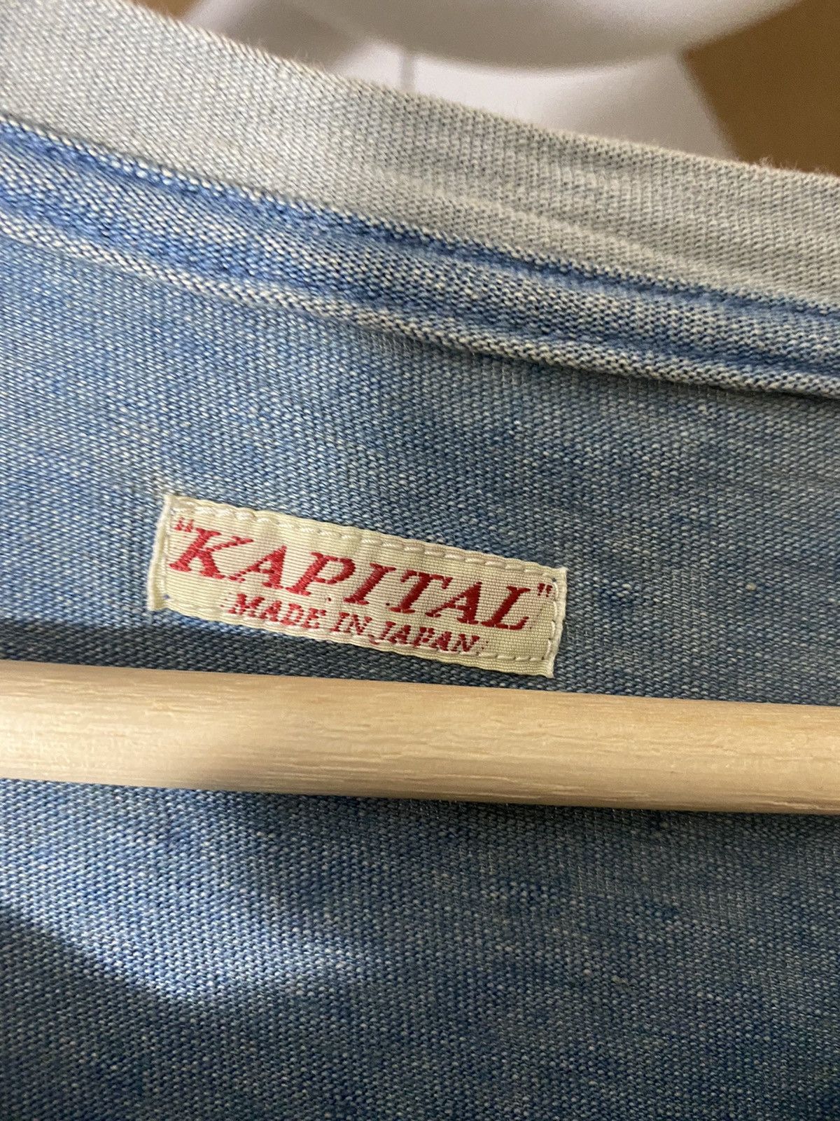 Kapital Boro rework longsleeve tshirt Size US M / EU 48-50 / 2 - 3 Thumbnail