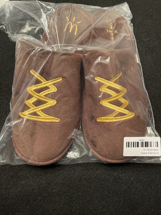 travis scott mcdonald's slippers