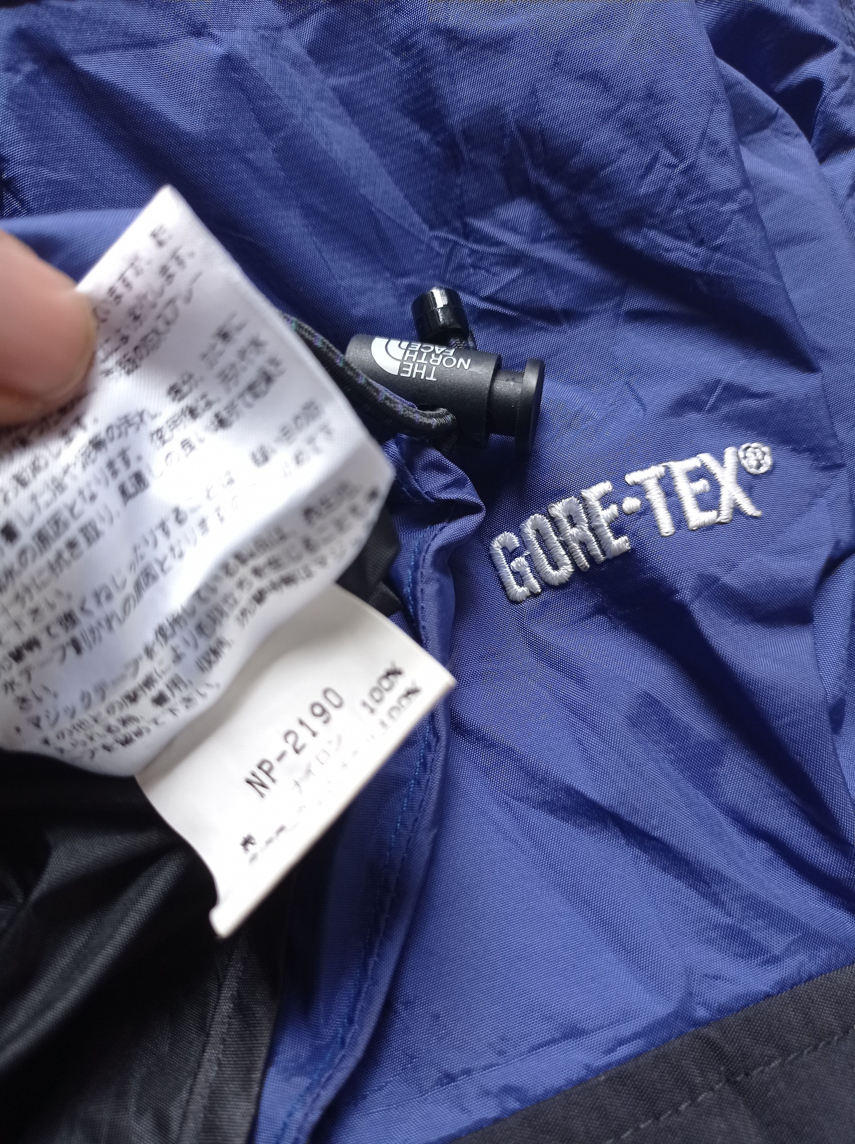 Goretex × The North Face VINTAGE TNF AZTEC BLUE MOUNTAIN GUIDE NP-2190 Size US M / EU 48-50 / 2 - 4 Thumbnail