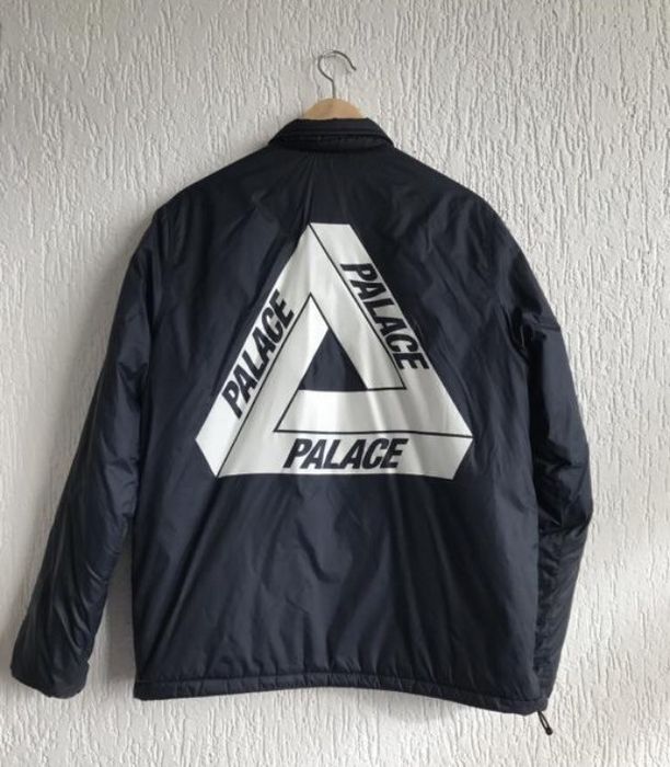 Palace Palace Thinsulate Coach Jacket Navy Blue | Grailed