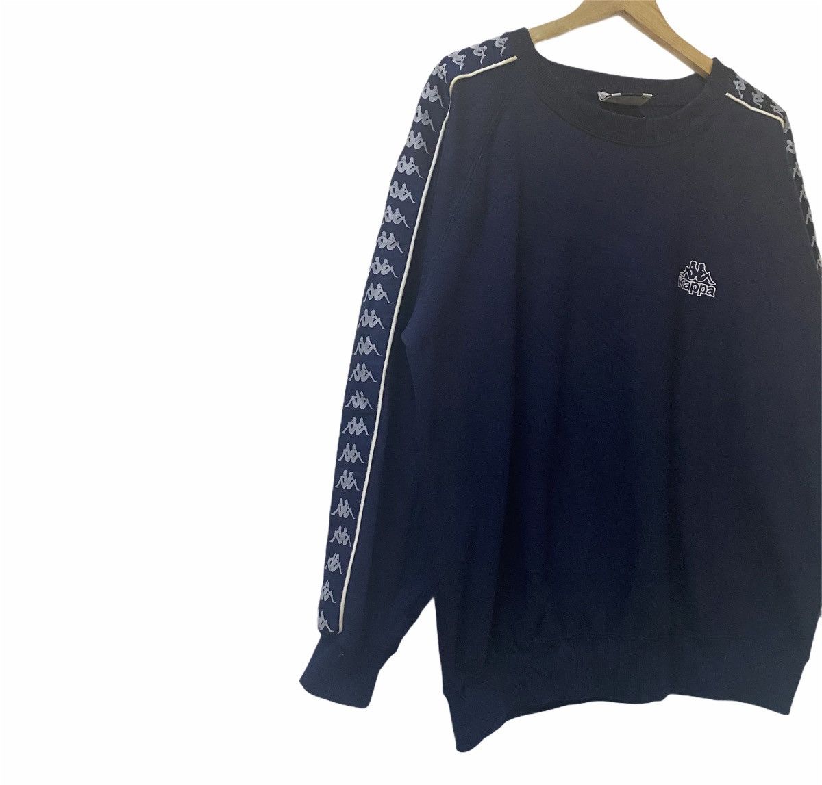 Kappa Vintage KAPPA Side Tape Sweatshirt 90s Size US L / EU 52-54 / 3 - 4 Thumbnail