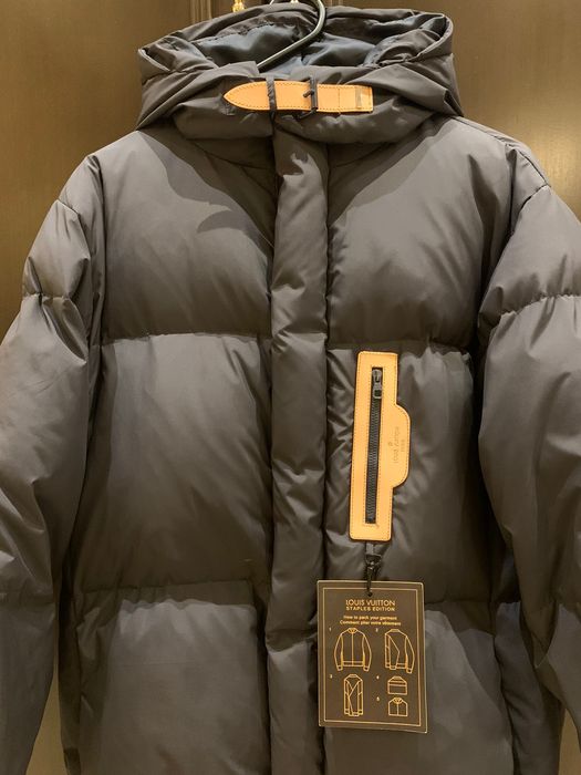 Louis Vuitton Staples Edition Down Filled Hoody Blouson Jacket