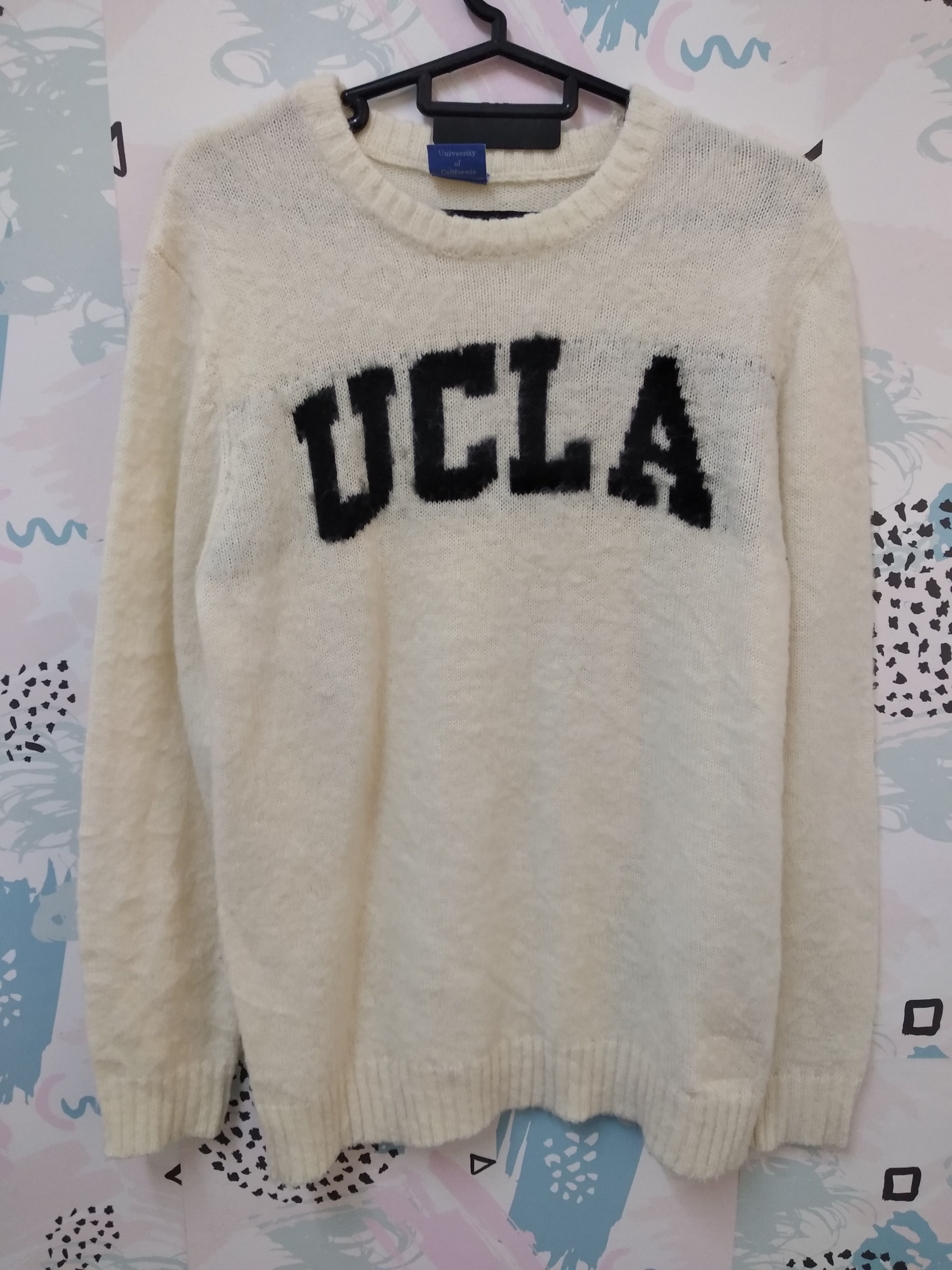 Vintage Ucla University KNITWEAR Size US M / EU 48-50 / 2 - 1 Thumbnail