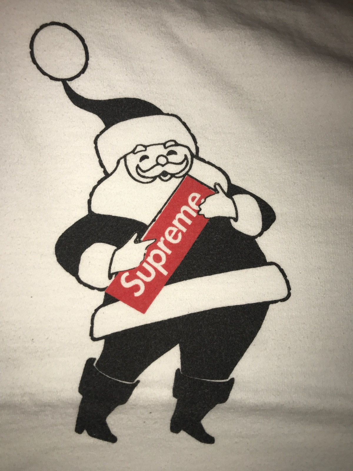Supreme Santa Tee | Grailed