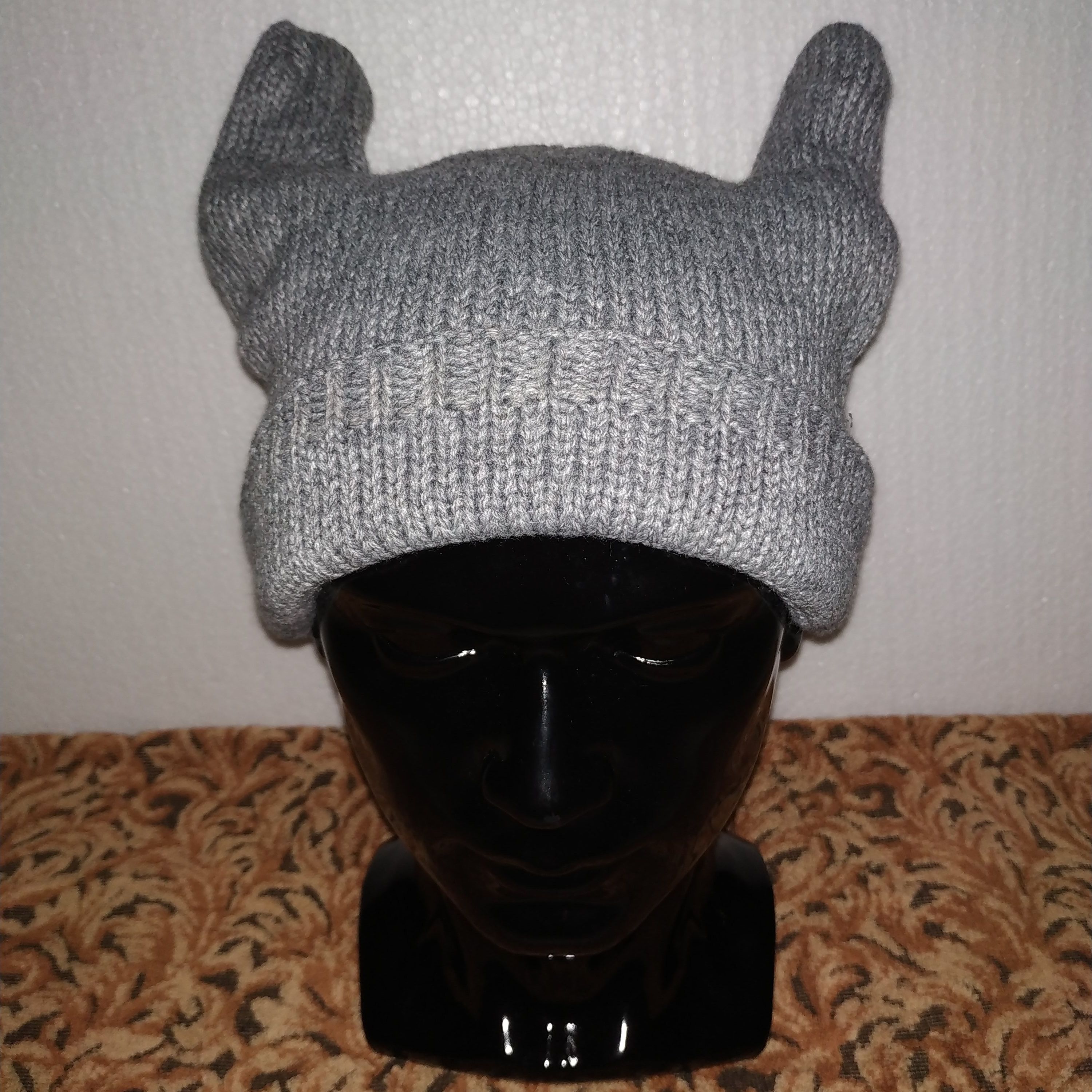 Japanese Brand Unknown Japanese Bunny Horn Devil Beanie Nice Design Hat
