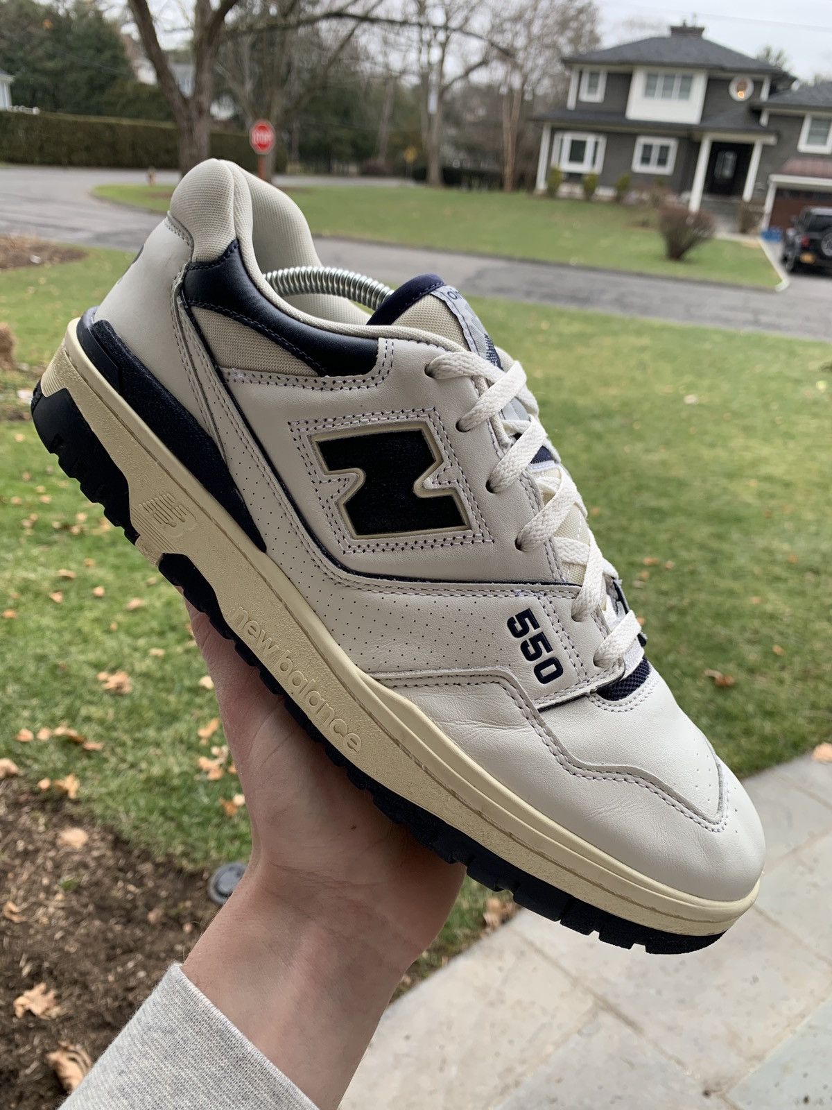 White Grey Nb550 Aime Leon Dore New Balance Shoes New Balance Nb 