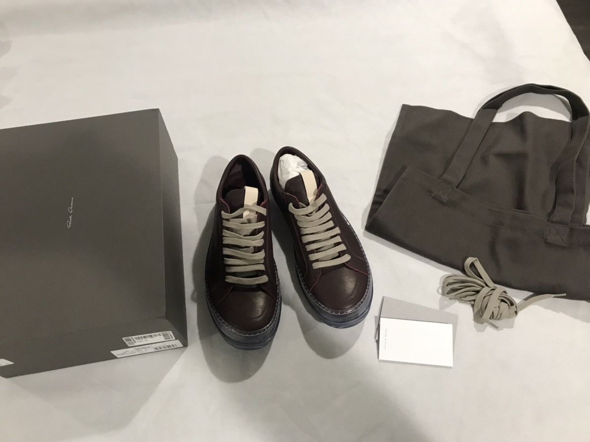 Rick Owens 2020 low-top sneakers. 44/11. $990