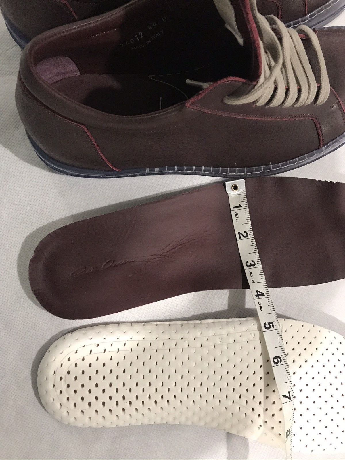 Rick Owens Rick Owens 2020 low-top sneakers. 44/11. $990 Size US 11 / EU 44 - 5 Thumbnail