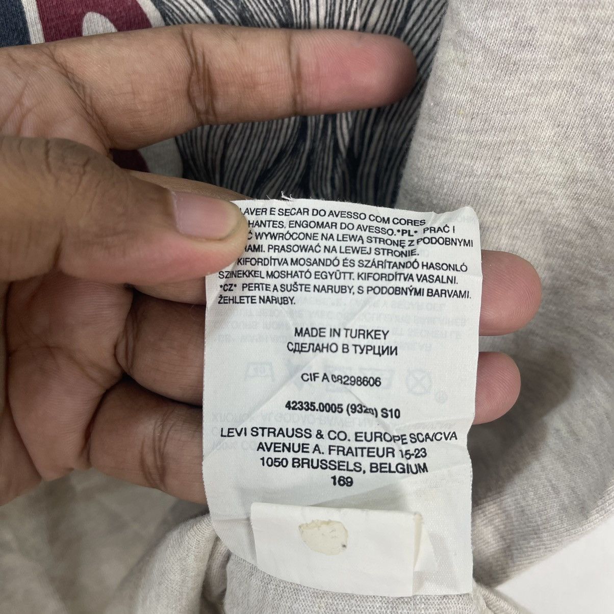 Levi's RARE LEVI'S GROW YOUR HAIR Size US XL / EU 56 / 4 - 7 Thumbnail