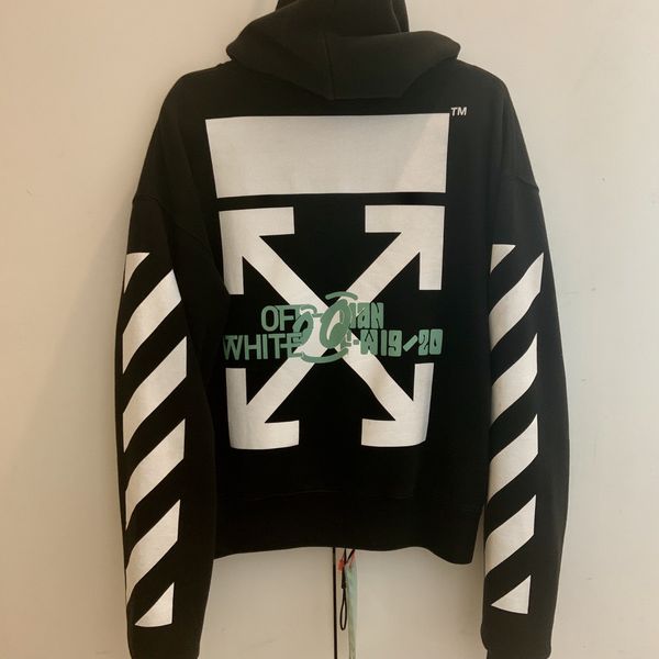 Off white diag waterfall hot sale hoodie