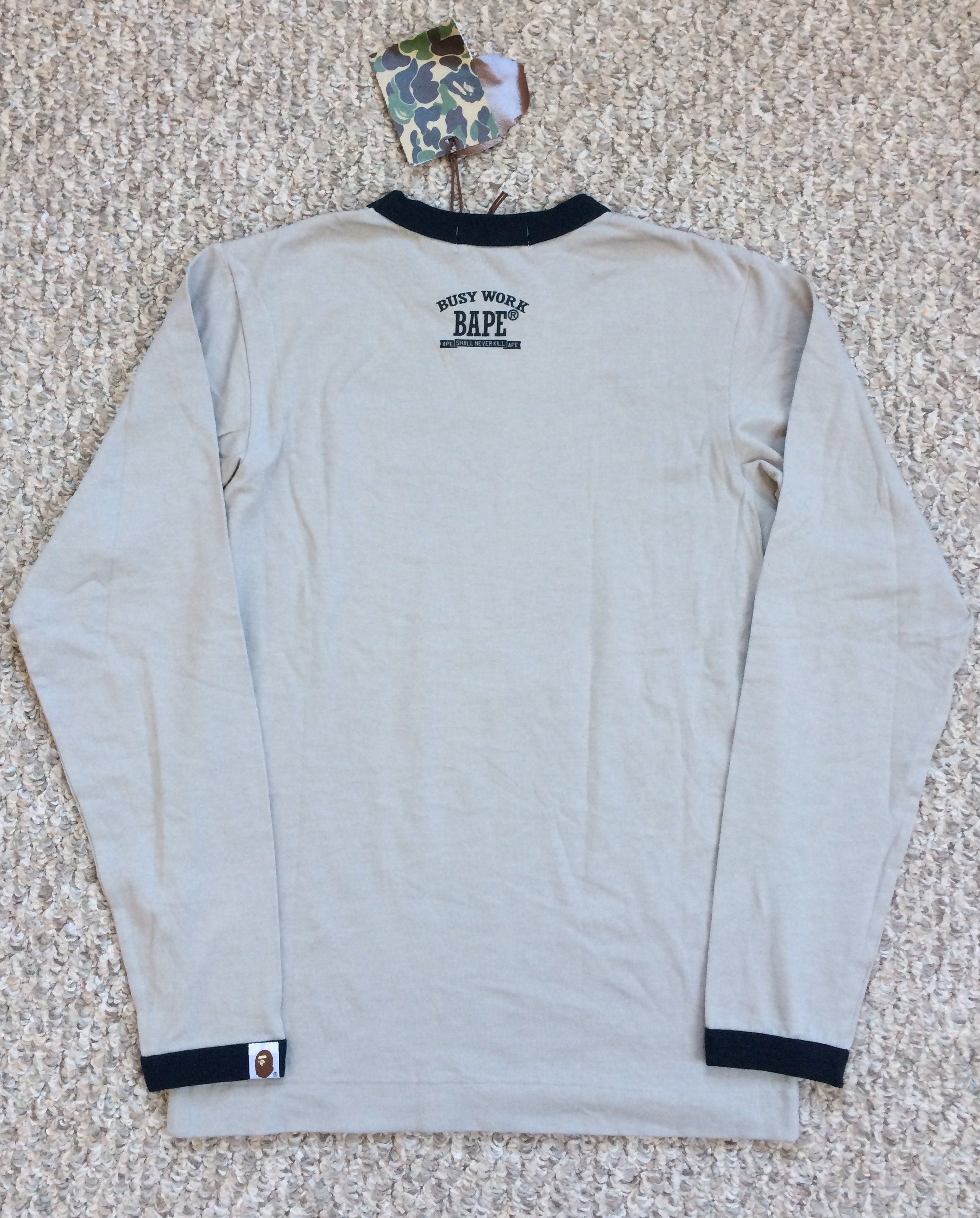 Bape NEW S/S 2005 Bape Beethoven Long Sleeve Shirt Size US XS / EU 42 / 0 - 3 Thumbnail