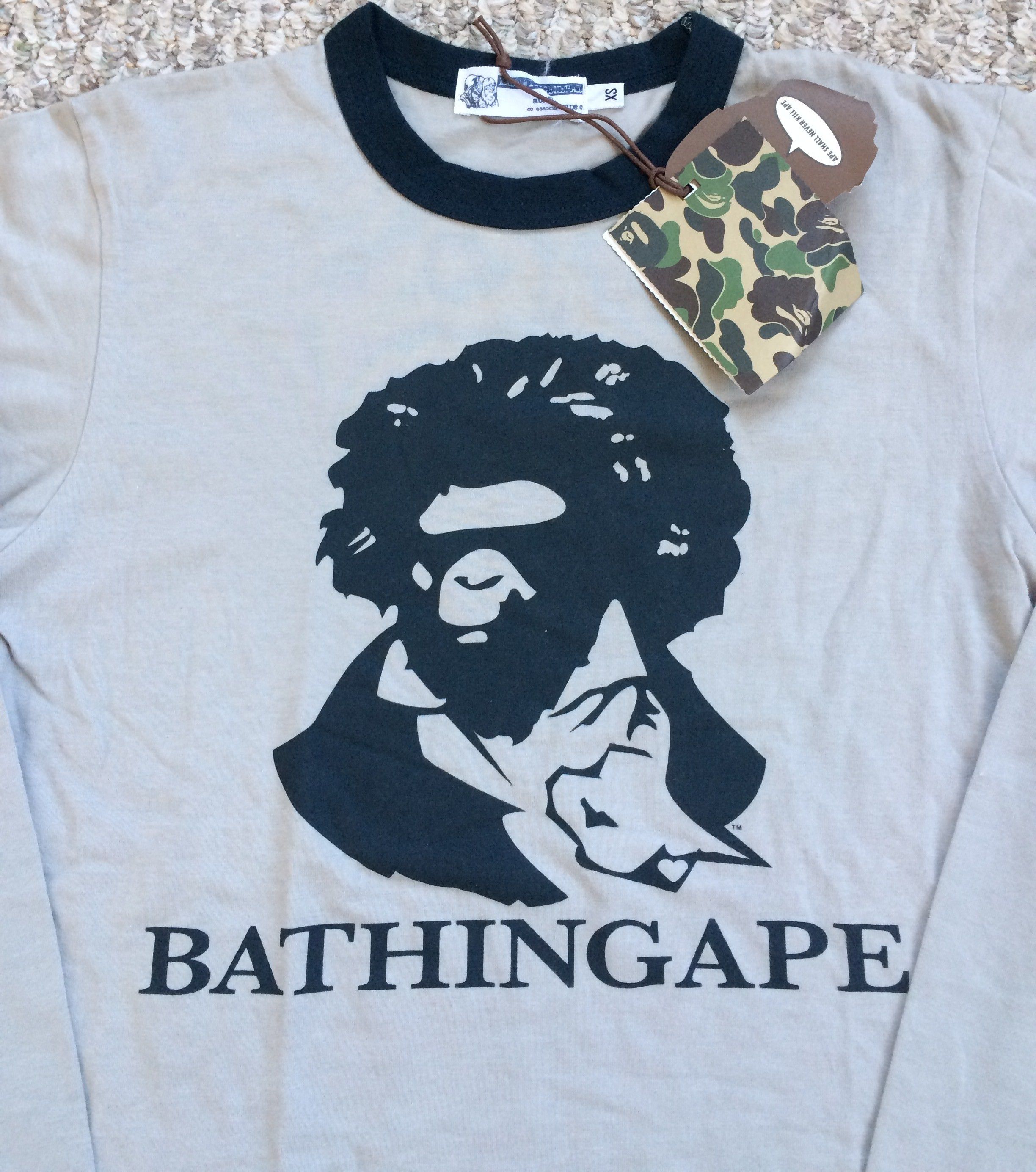 Bape NEW S/S 2005 Bape Beethoven Long Sleeve Shirt Size US XS / EU 42 / 0 - 2 Thumbnail