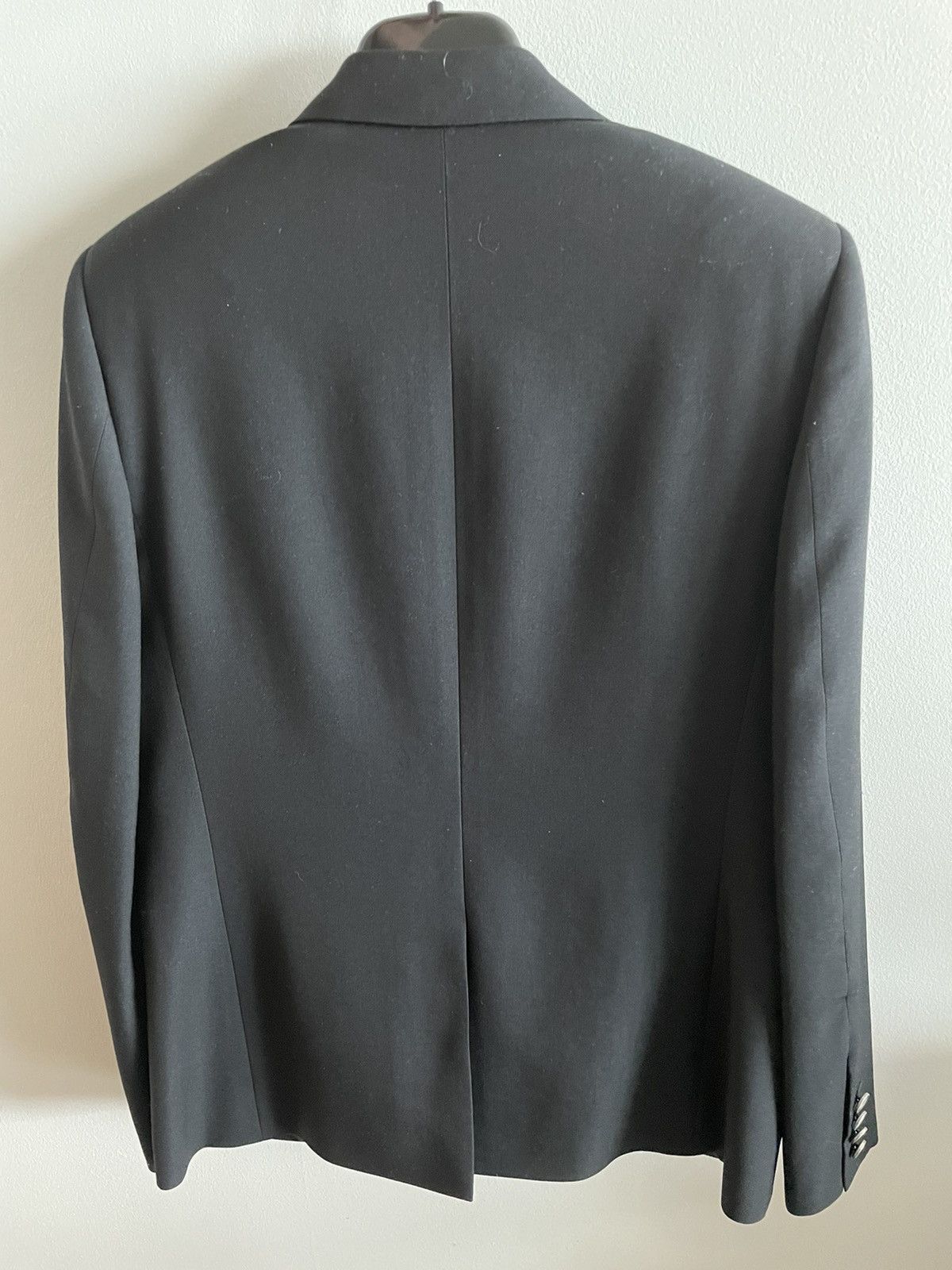 Saint Laurent Paris $3,000 Value Extremely Limited Gabardine Wool Runway Blazer Size 52R - 12 Thumbnail