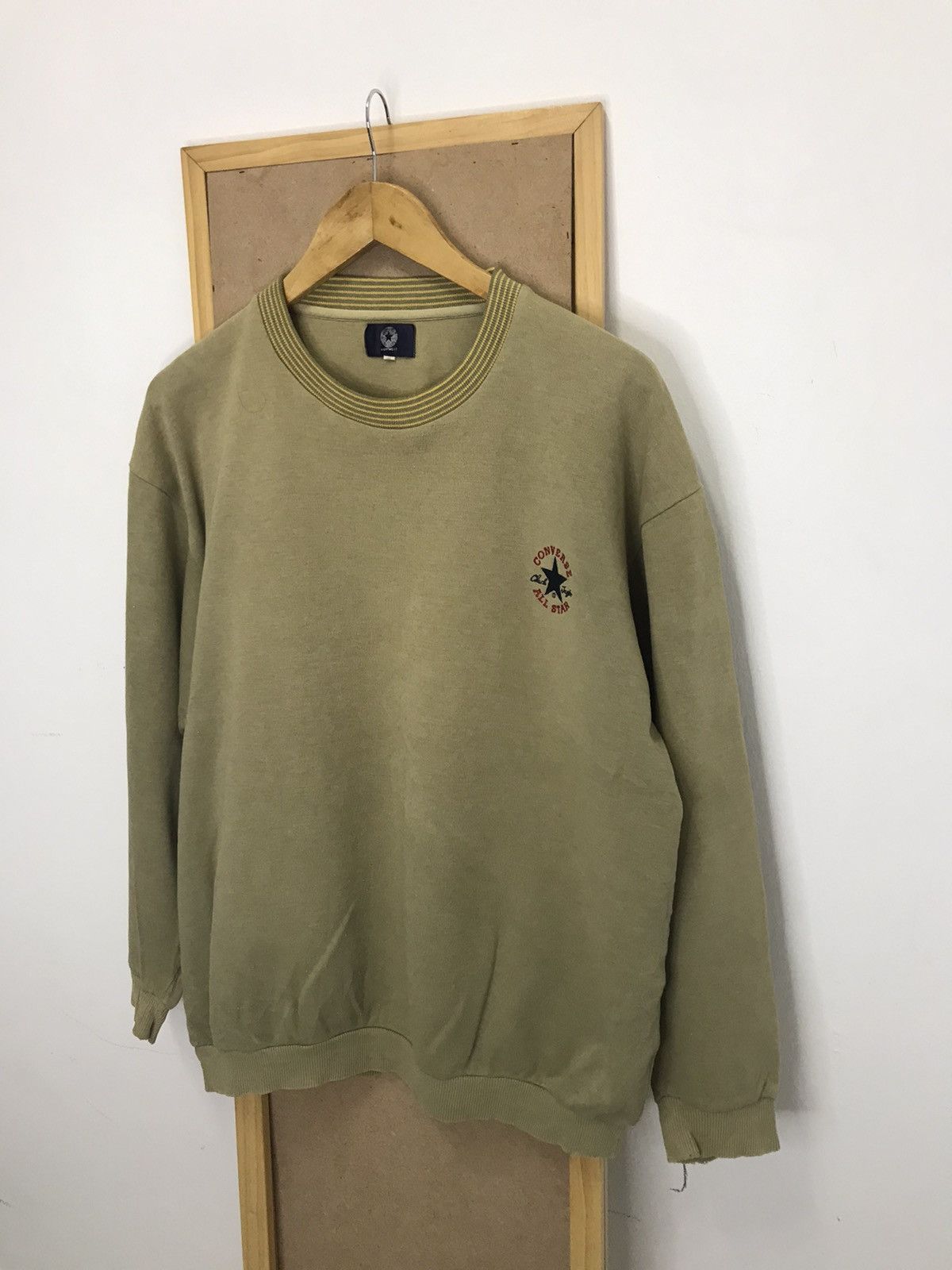 Converse × Vintage Converse Big Logo Sweatshirt Size US L / EU 52-54 / 3 - 3 Thumbnail