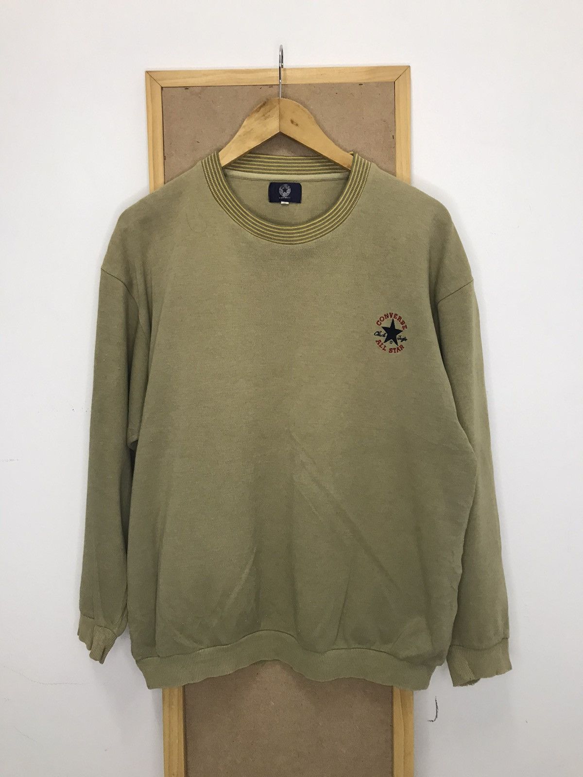 Converse × Vintage Converse Big Logo Sweatshirt Size US L / EU 52-54 / 3 - 1 Thumbnail