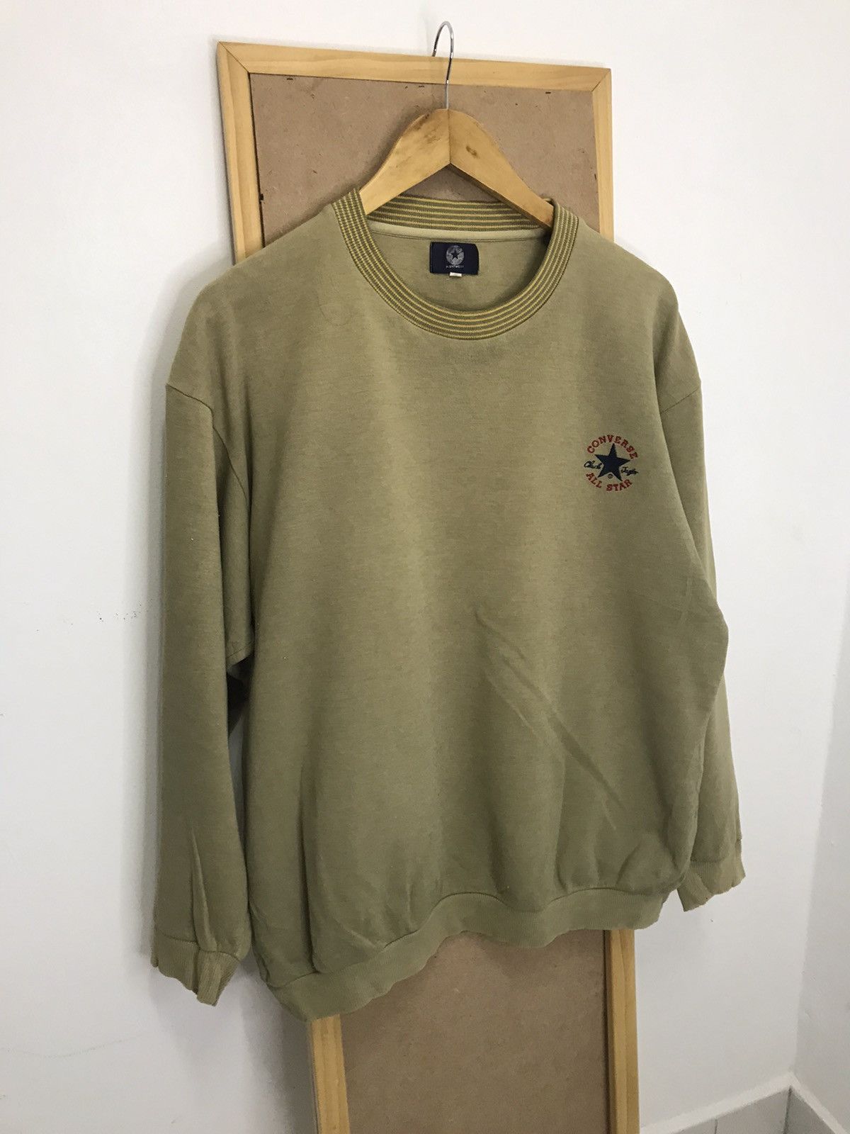 Converse × Vintage Converse Big Logo Sweatshirt Size US L / EU 52-54 / 3 - 2 Thumbnail