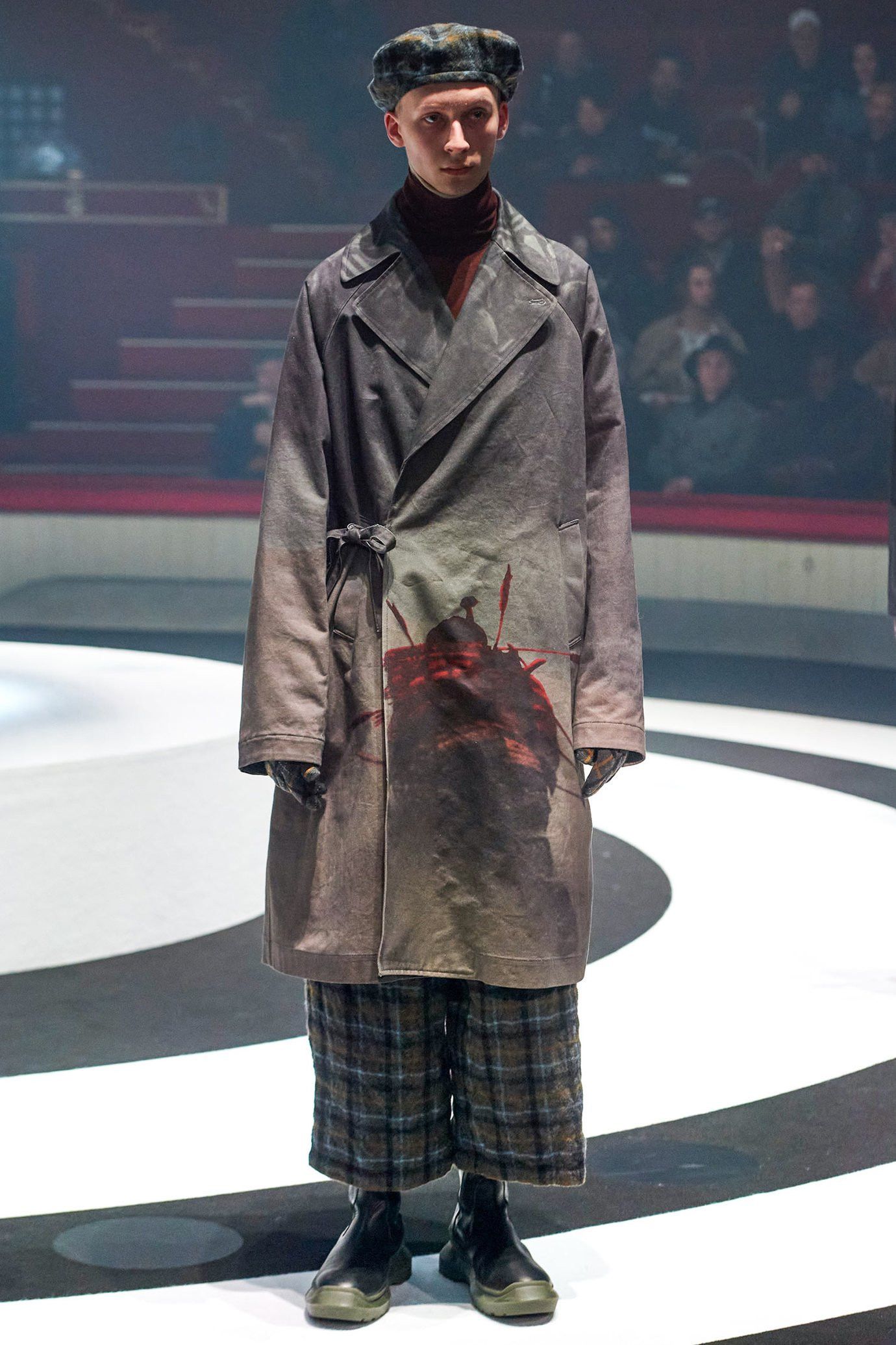 Leather Snake Trench Coat | Supreme 23ss