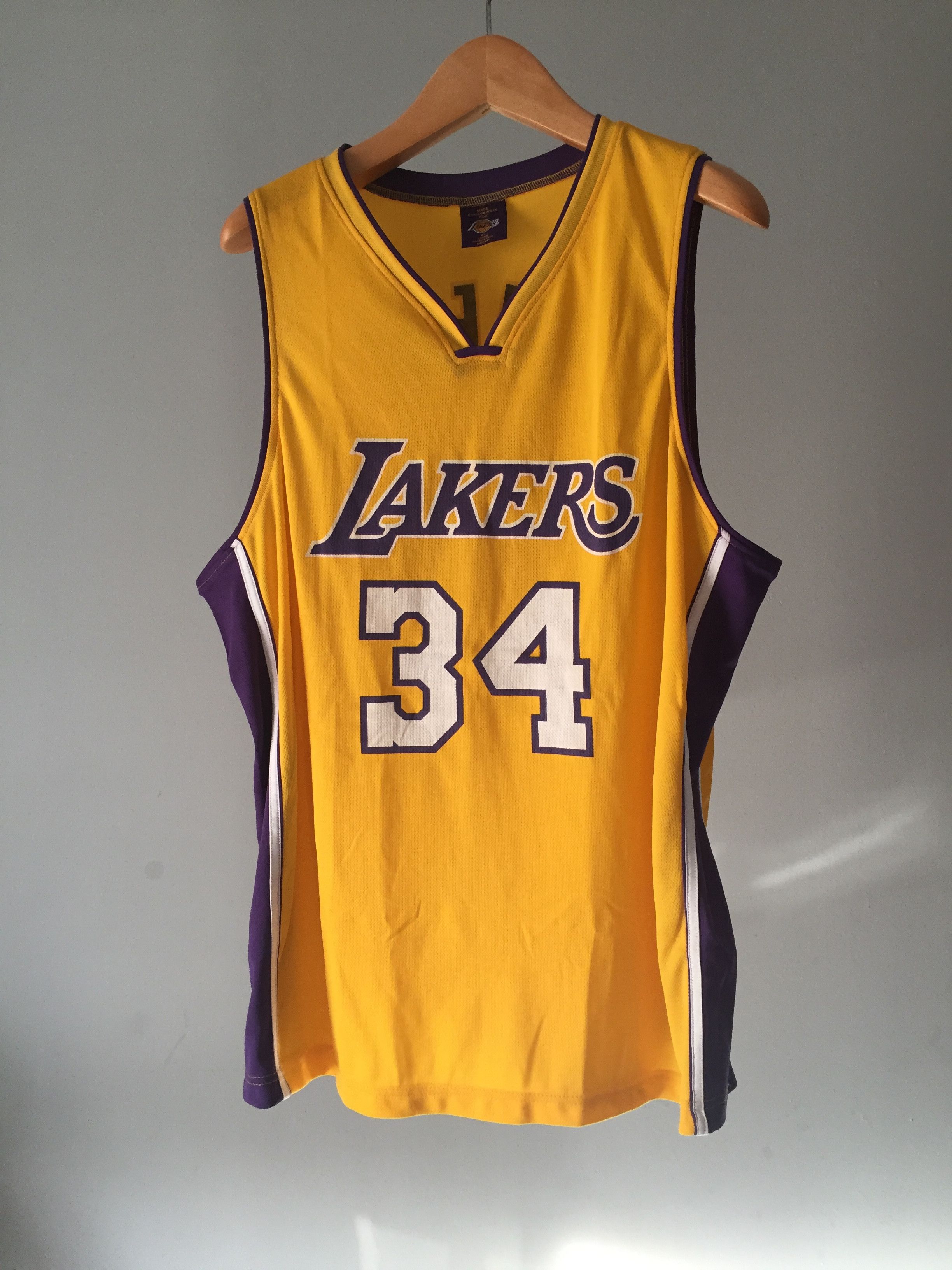 Los Angeles Jersey Los Angeles lakers O'Neal jersey 34 Size US XL / EU 56 / 4 - 3 Thumbnail