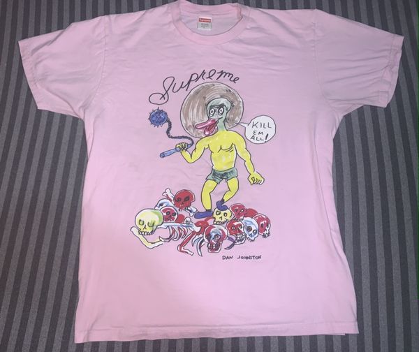 Supreme Daniel Johnston Kill Em All Tee-