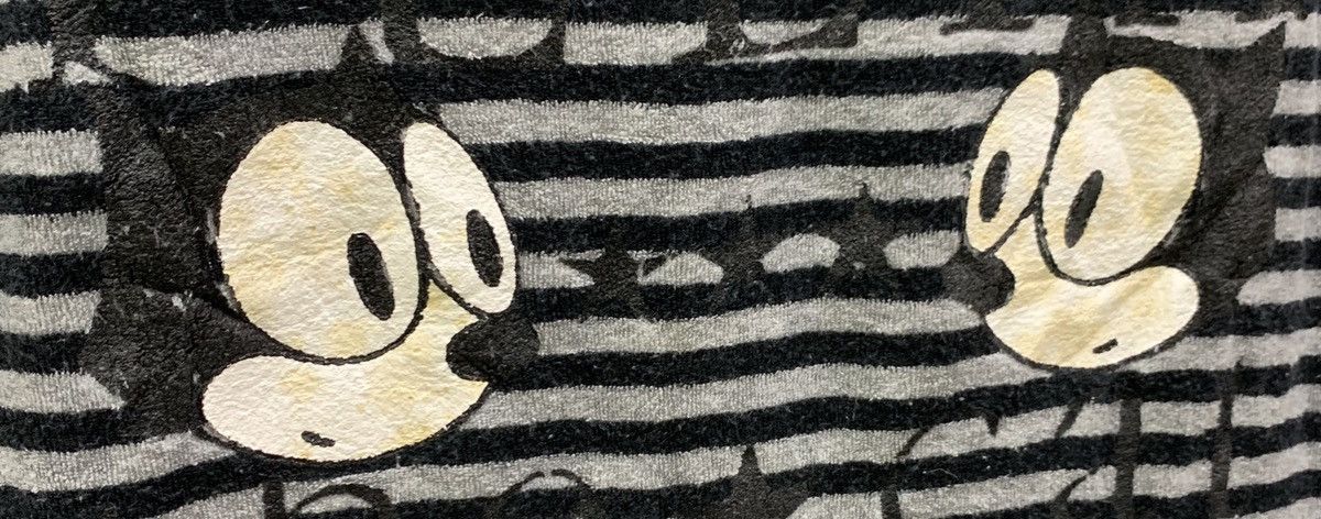Cartoon Network Vintage 80s Felix The Cat Tank Top Striped Animated Cartoon Size US L / EU 52-54 / 3 - 8 Thumbnail