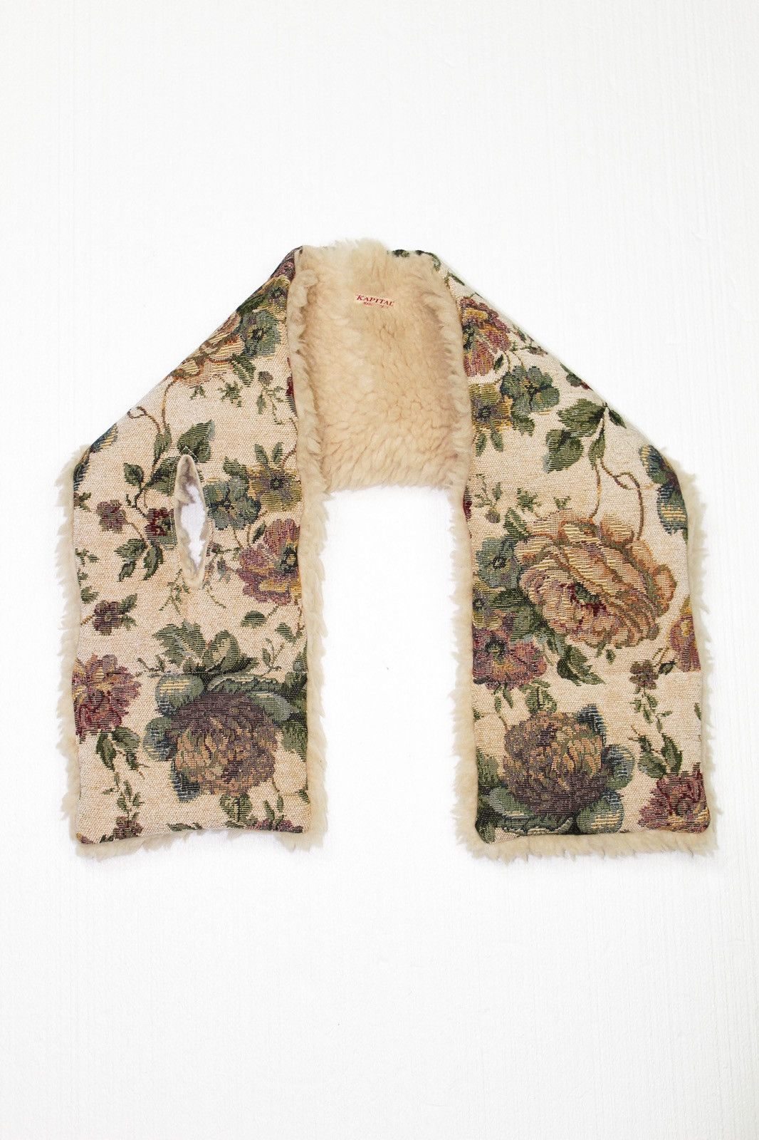 Kapital Gobelins Boa Fleece Kesa Scarf Size ONE SIZE - 1 Thumbnail