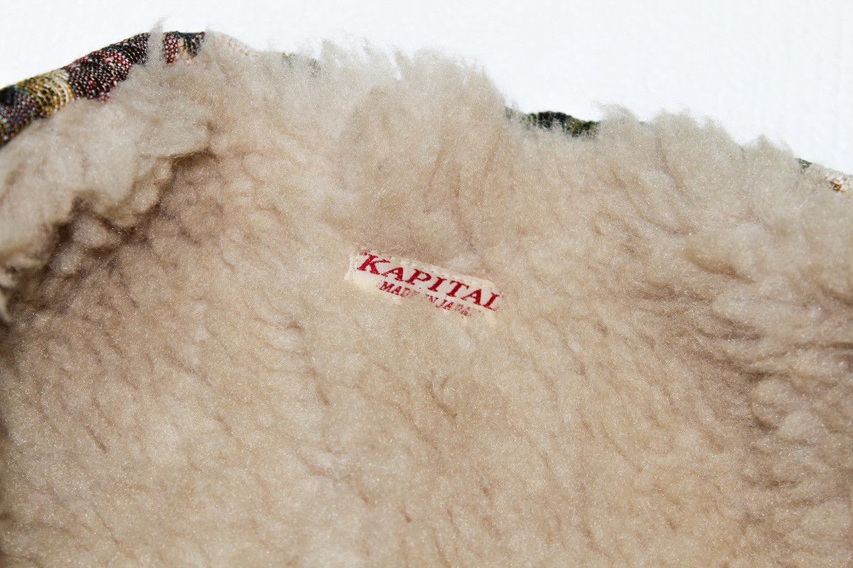 Kapital Gobelins Boa Fleece Kesa Scarf Size ONE SIZE - 3 Thumbnail
