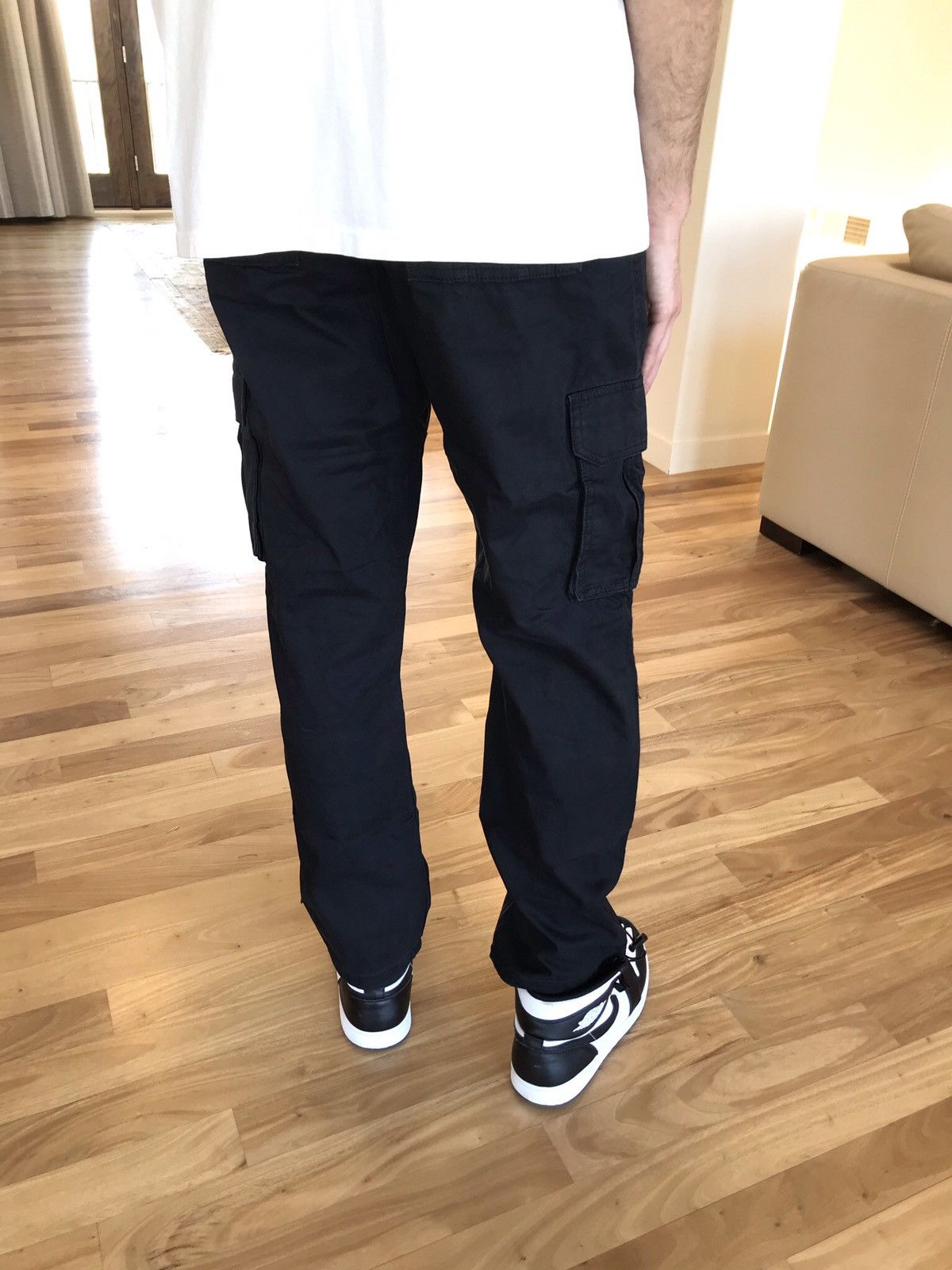 Japanese Brand × Vintage Vintage cargo pants black Size US 32 / EU 48 - 3 Thumbnail