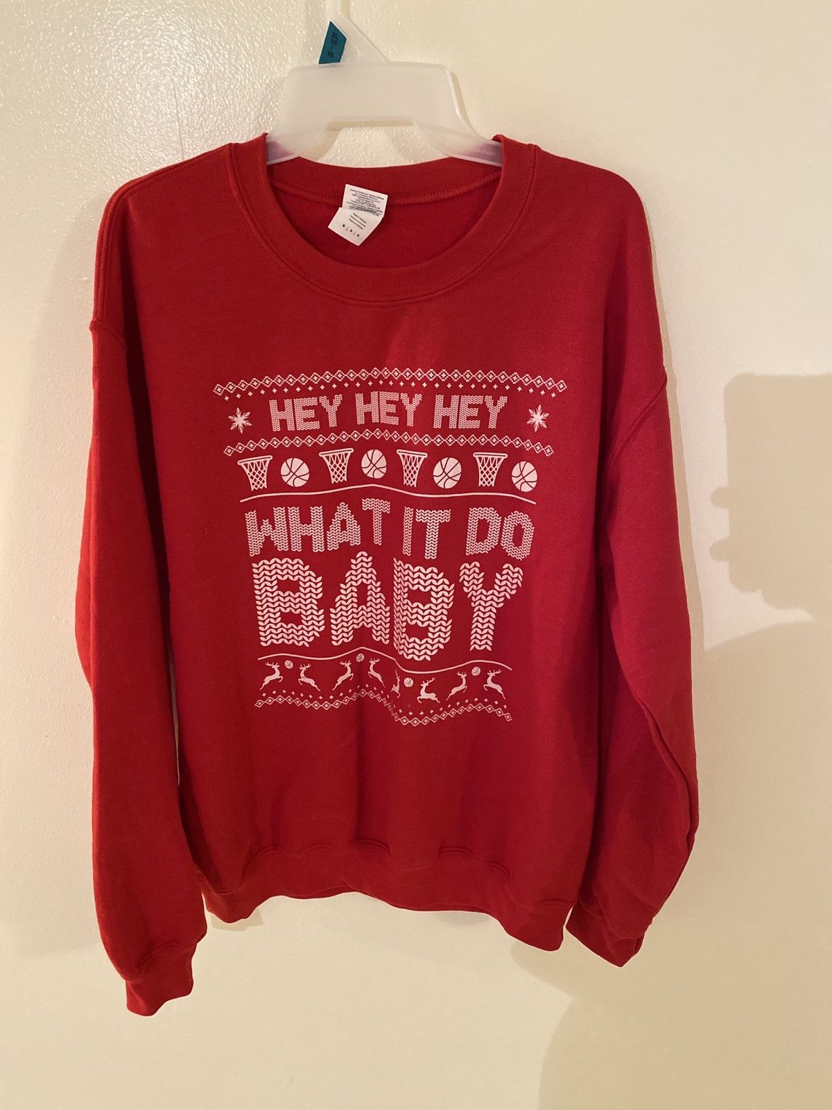 Vintage “what it do baby” ugly sweater Size US M / EU 48-50 / 2 - 1 Thumbnail